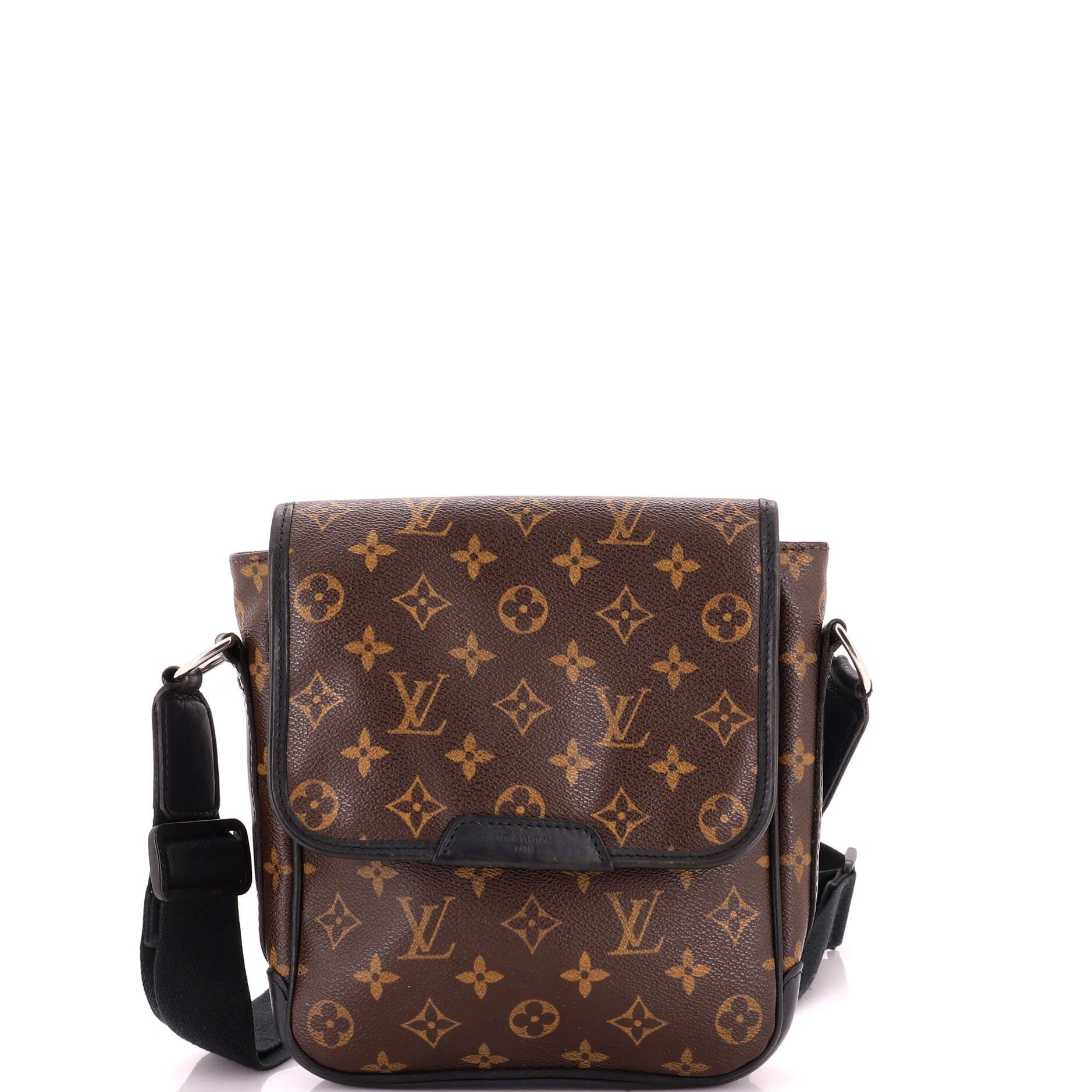Bass Messenger Bag Macassar Monogram Canvas PM