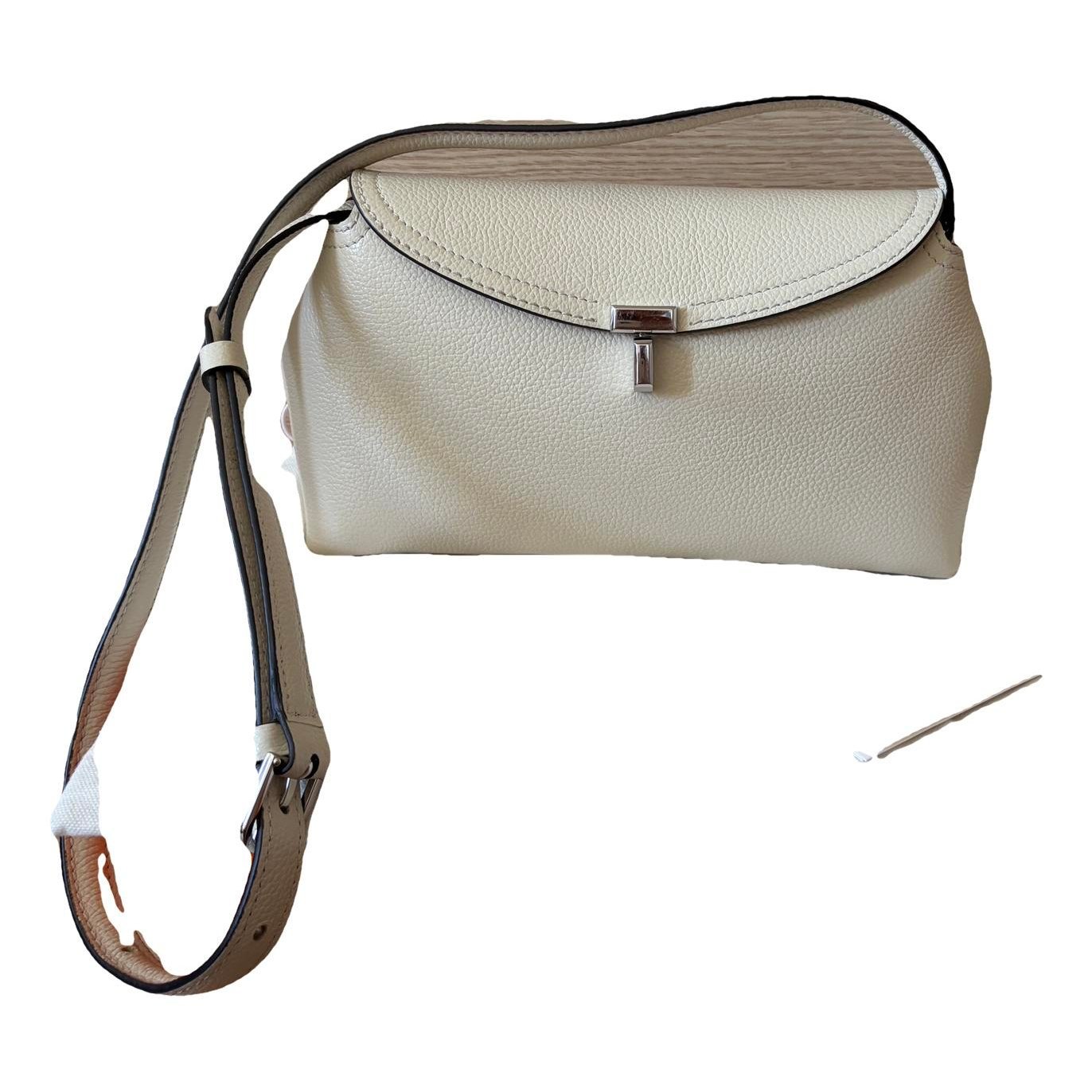 Toteme T-Lock leather handbag