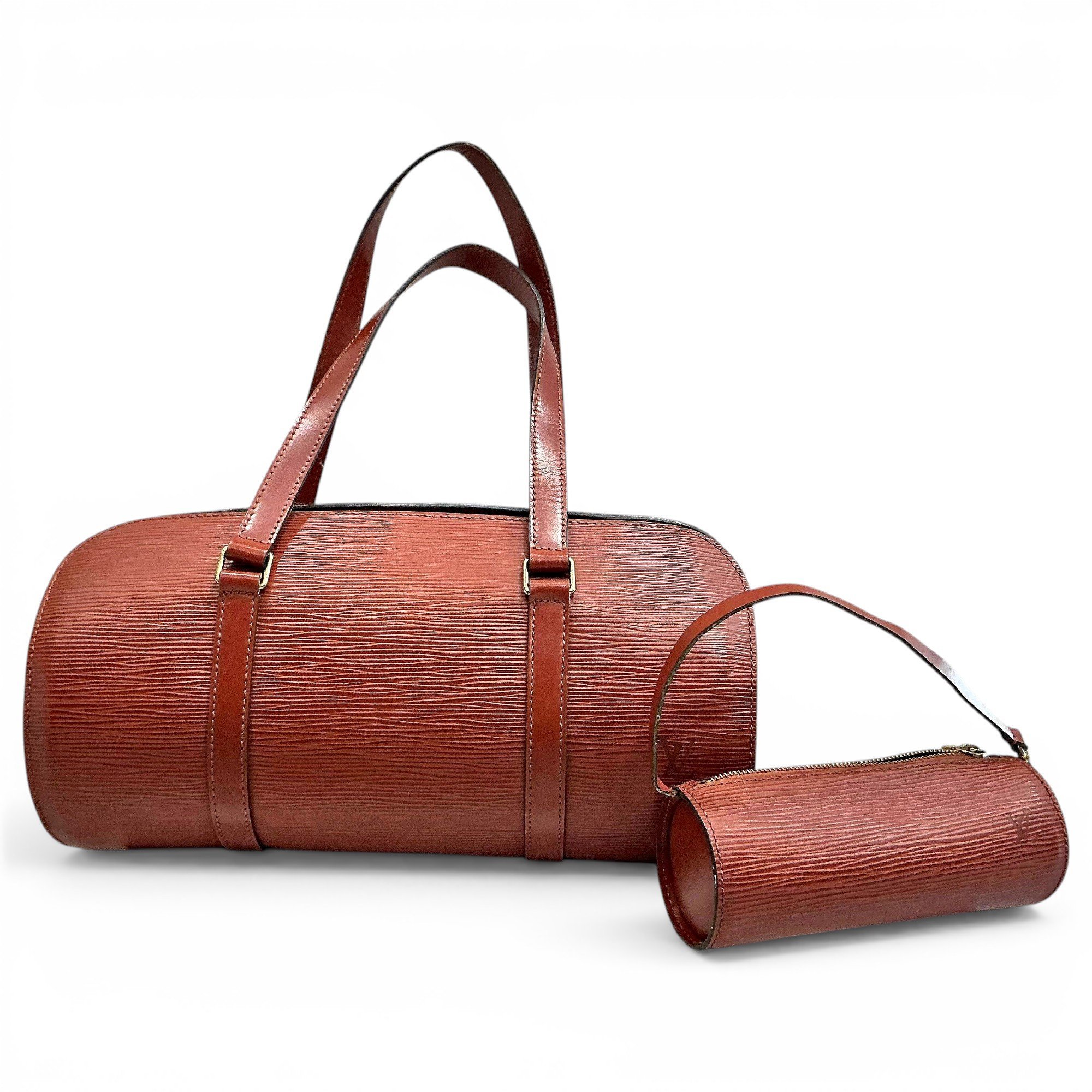Soufflot Vintage leather tote