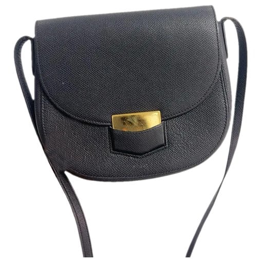 Trotteur leather crossbody bag
