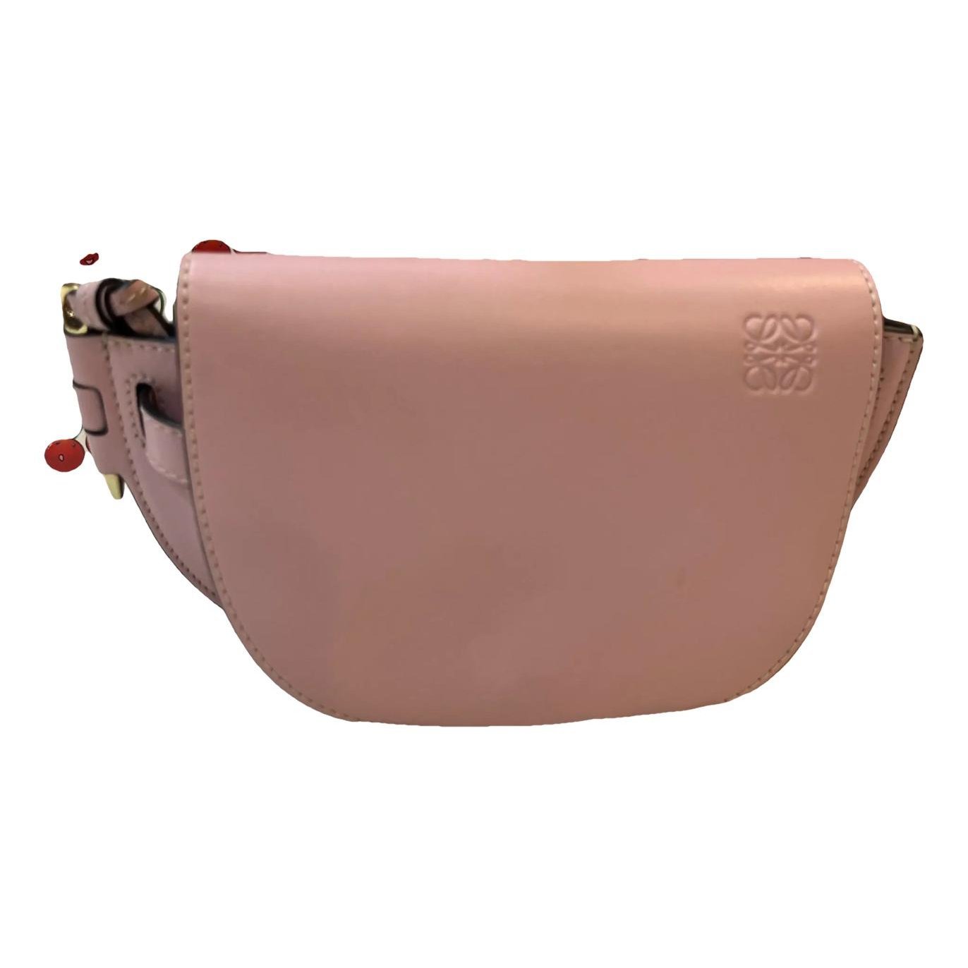 Gate leather crossbody bag