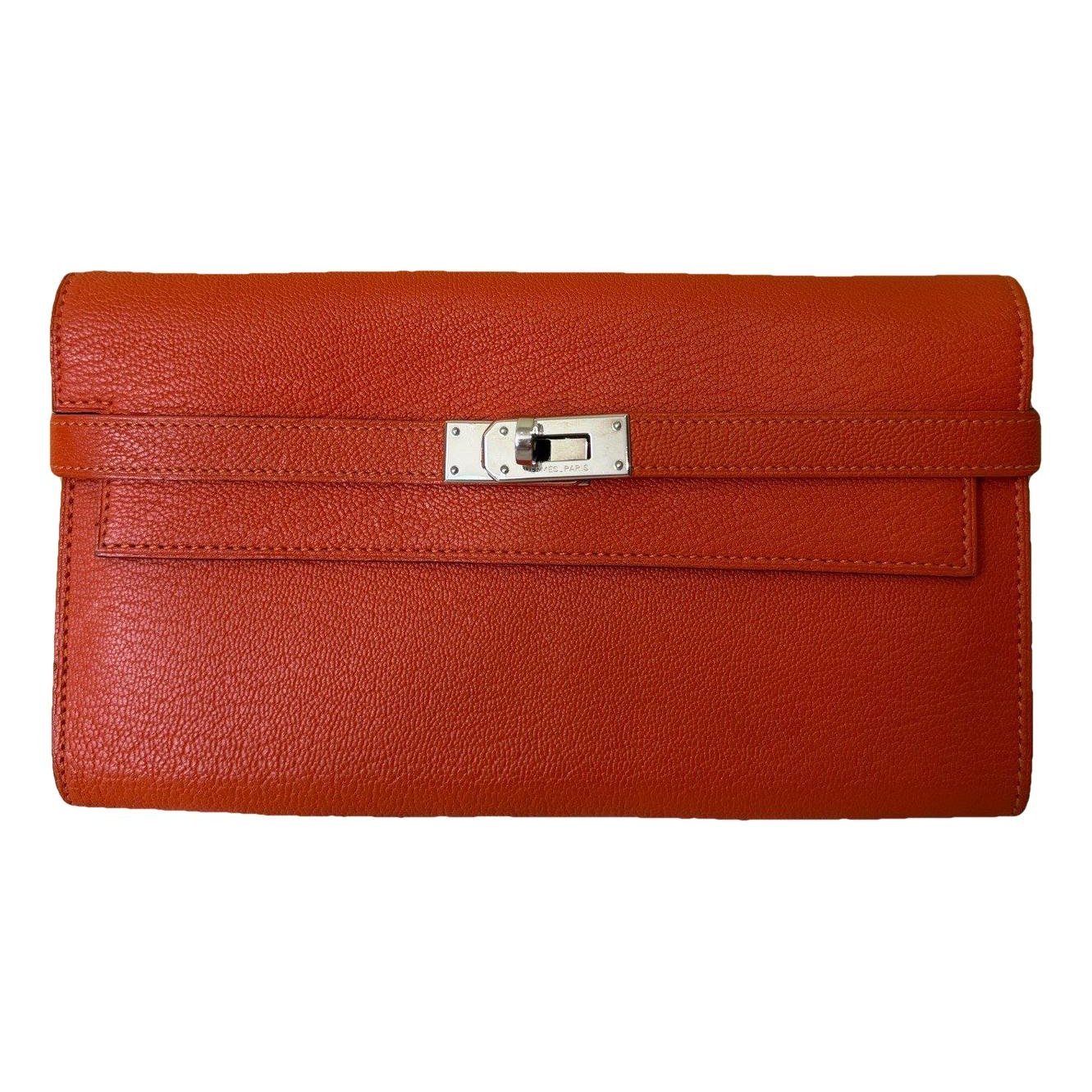 Hermes Kelly Handbag Orange