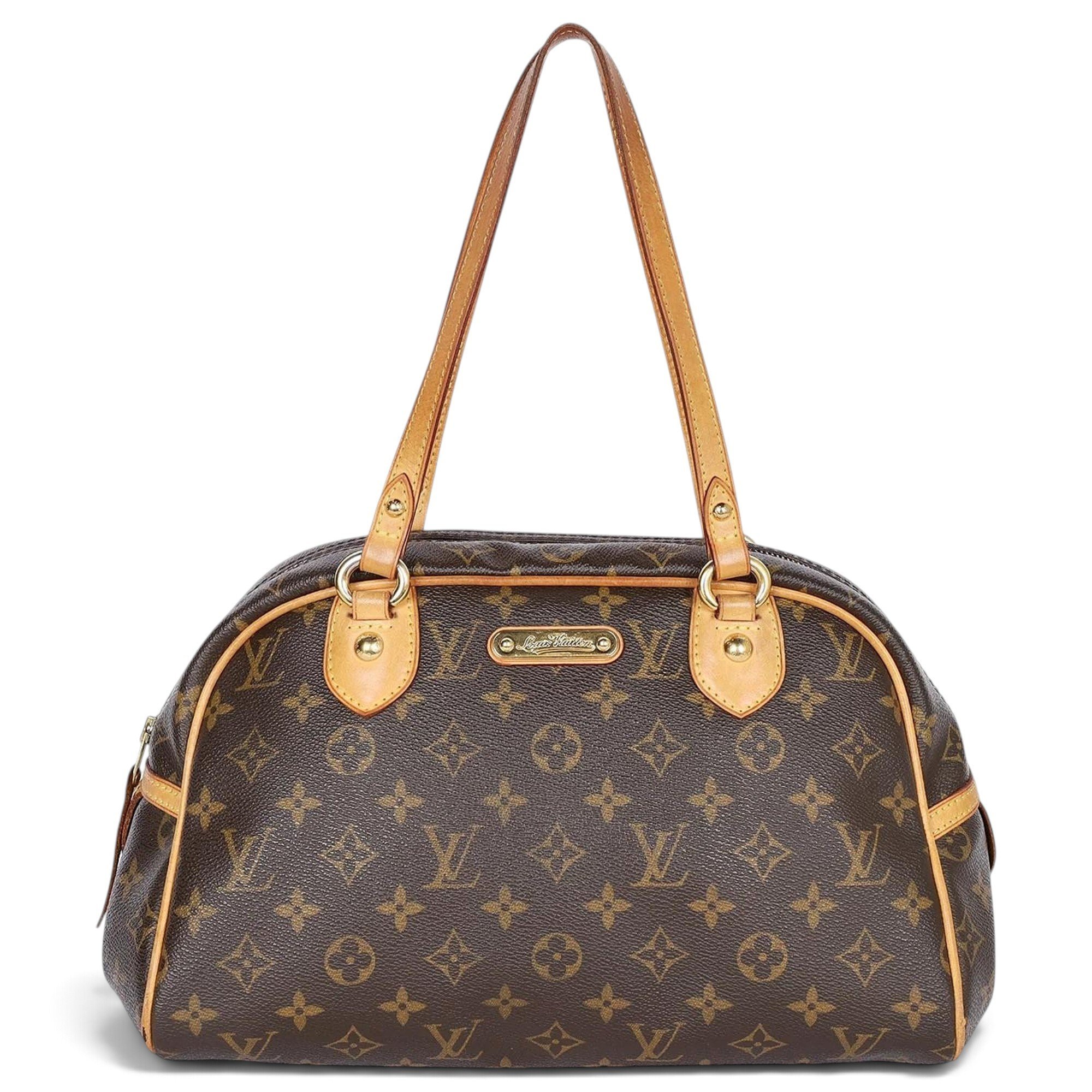 Montorgueil leather satchel