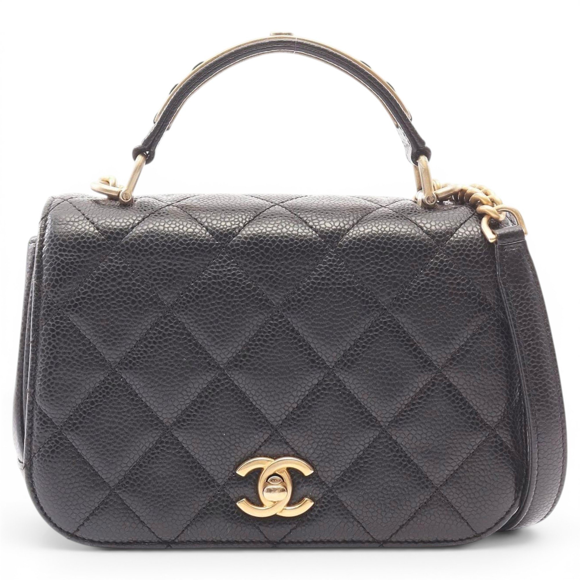 Leather handbag