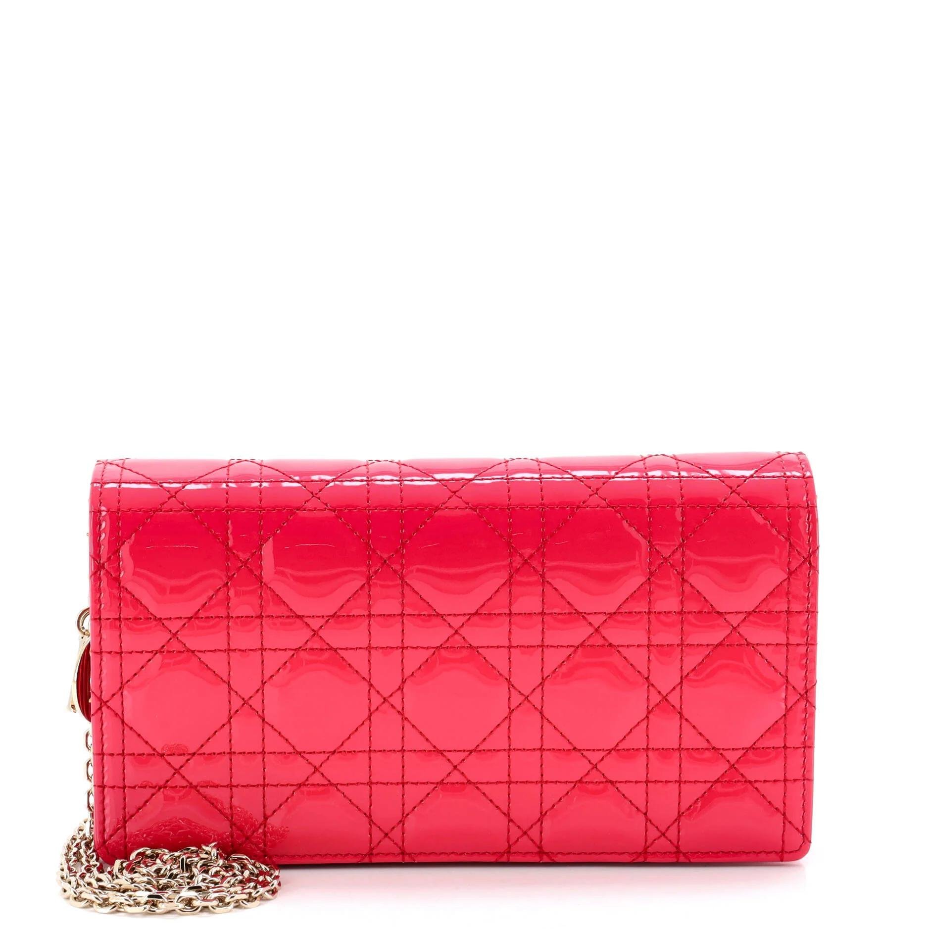 Patent leather crossbody bag