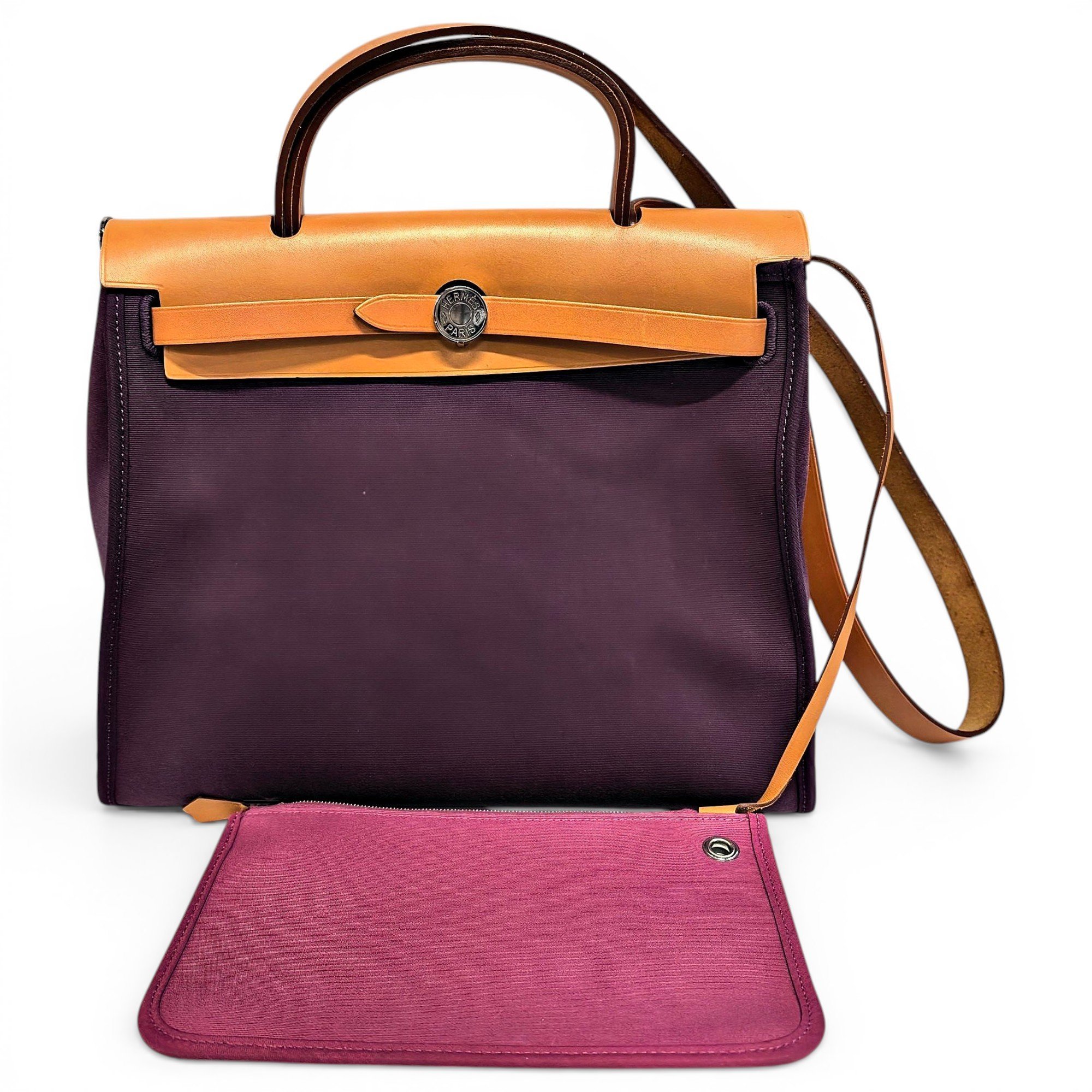 Herbag leather handbag