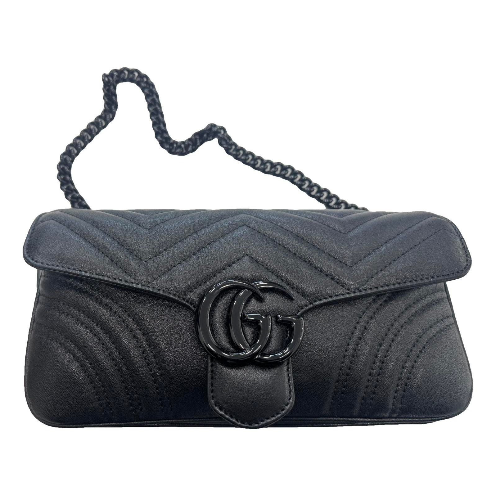 GG Marmont Flap leather crossbody bag