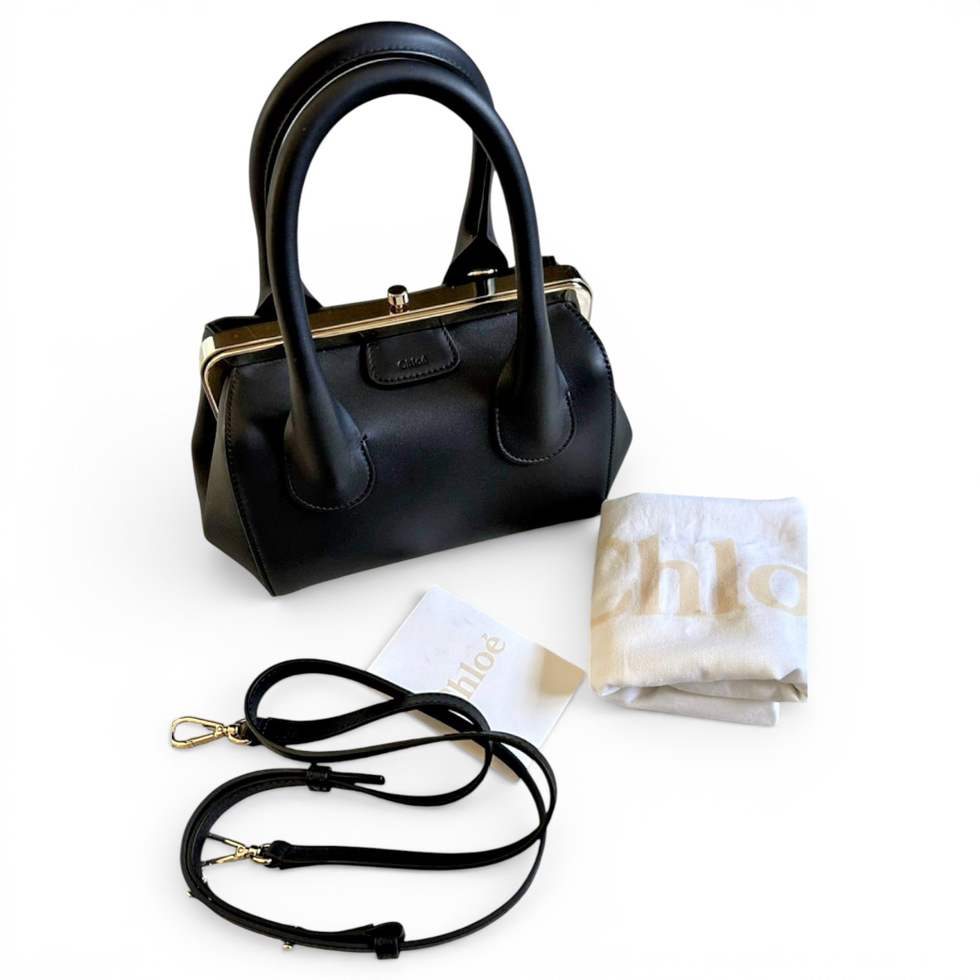 Leather handbag