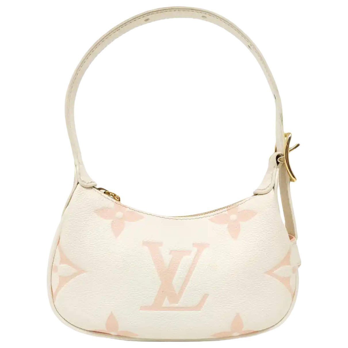 Moon pochette leather handbag