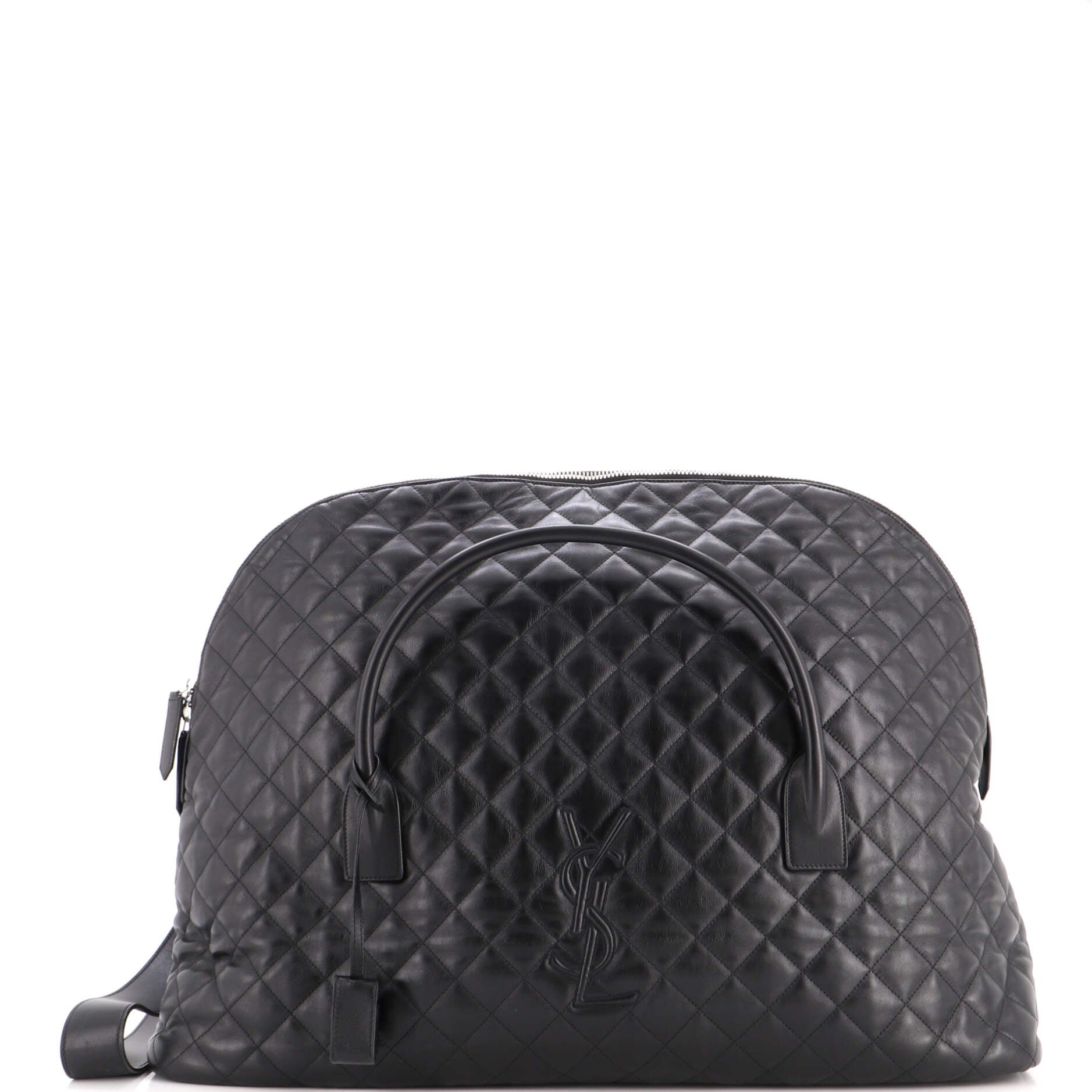 ES Giant Travel Bag Quilted Leather