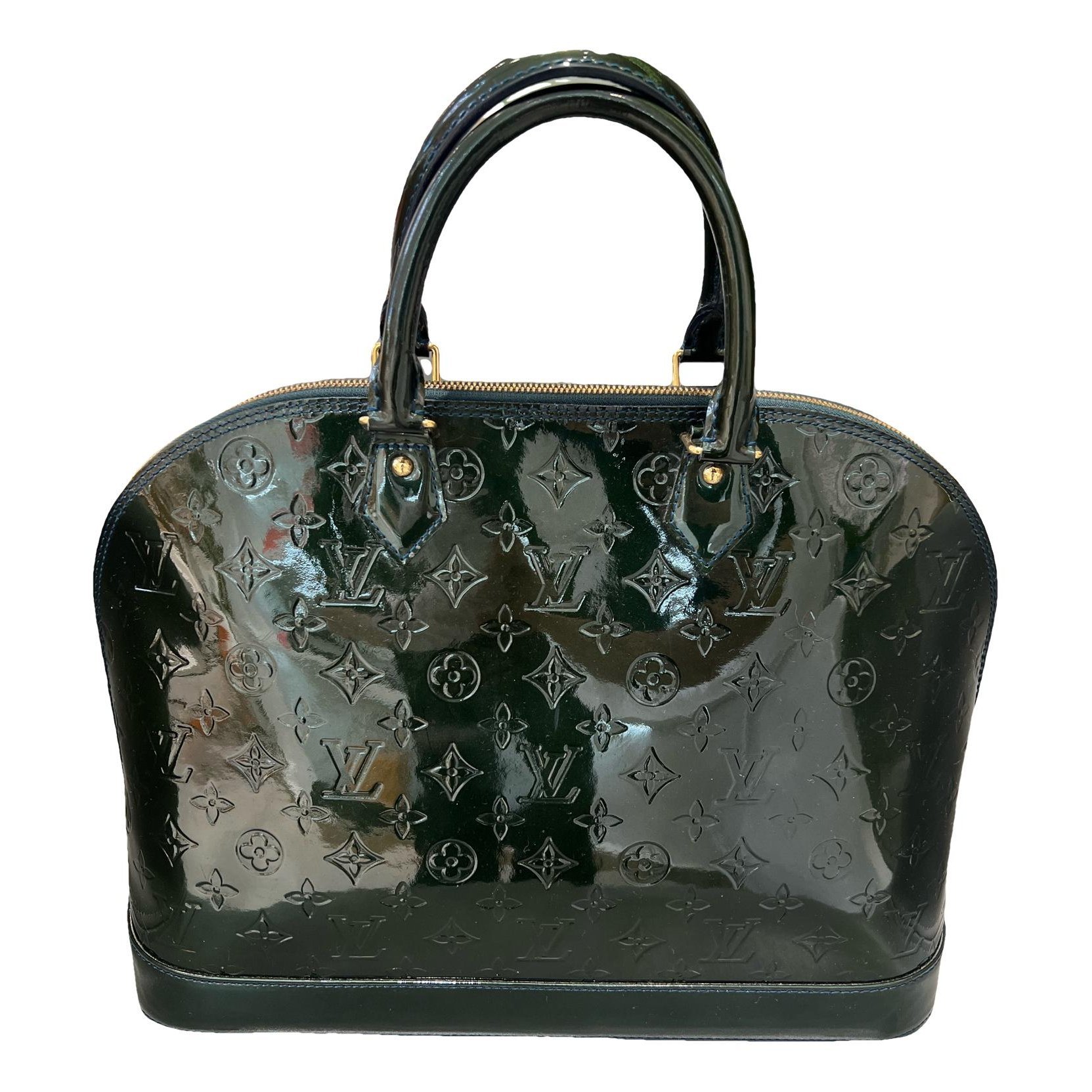 Alma patent leather handbag