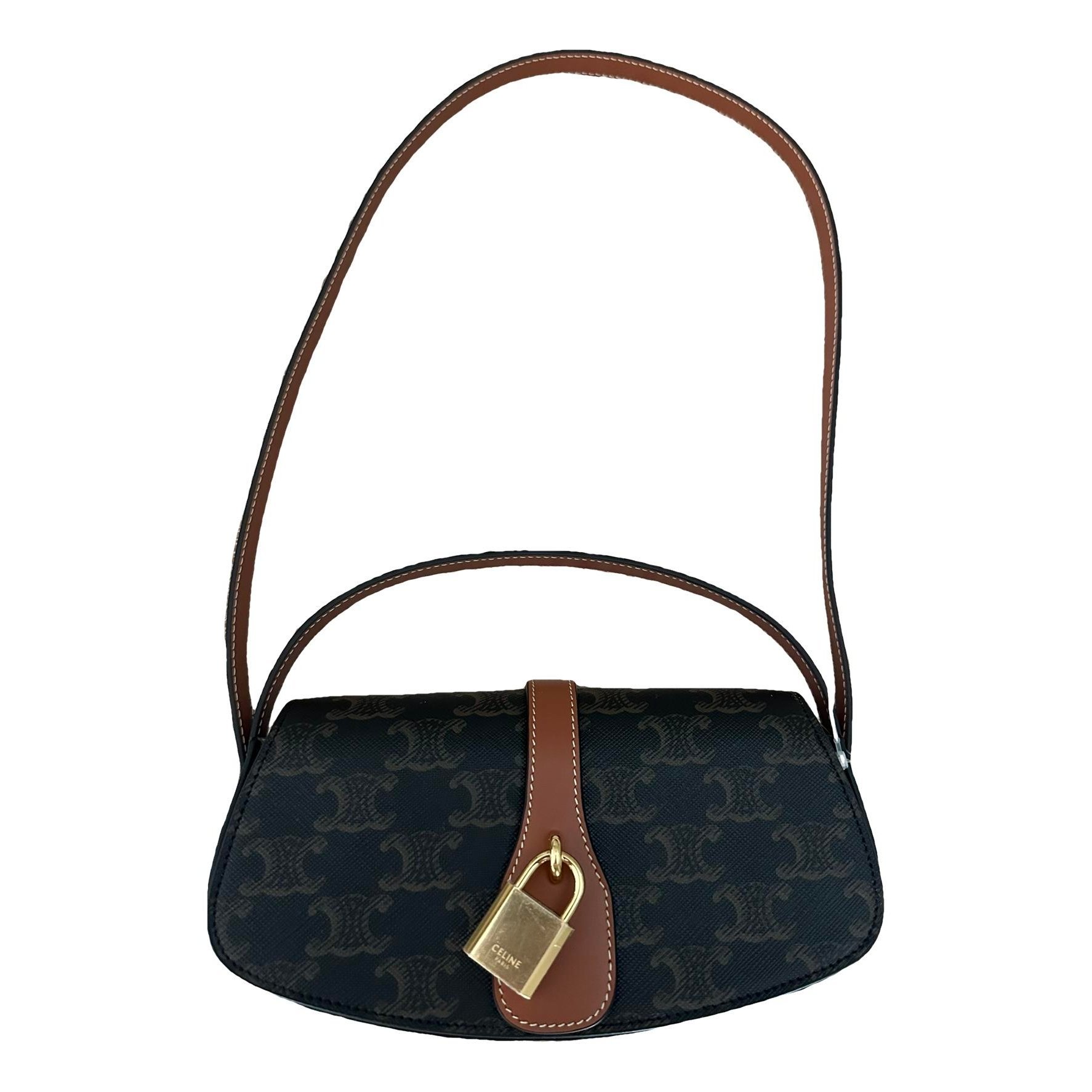 Tabou leather handbag