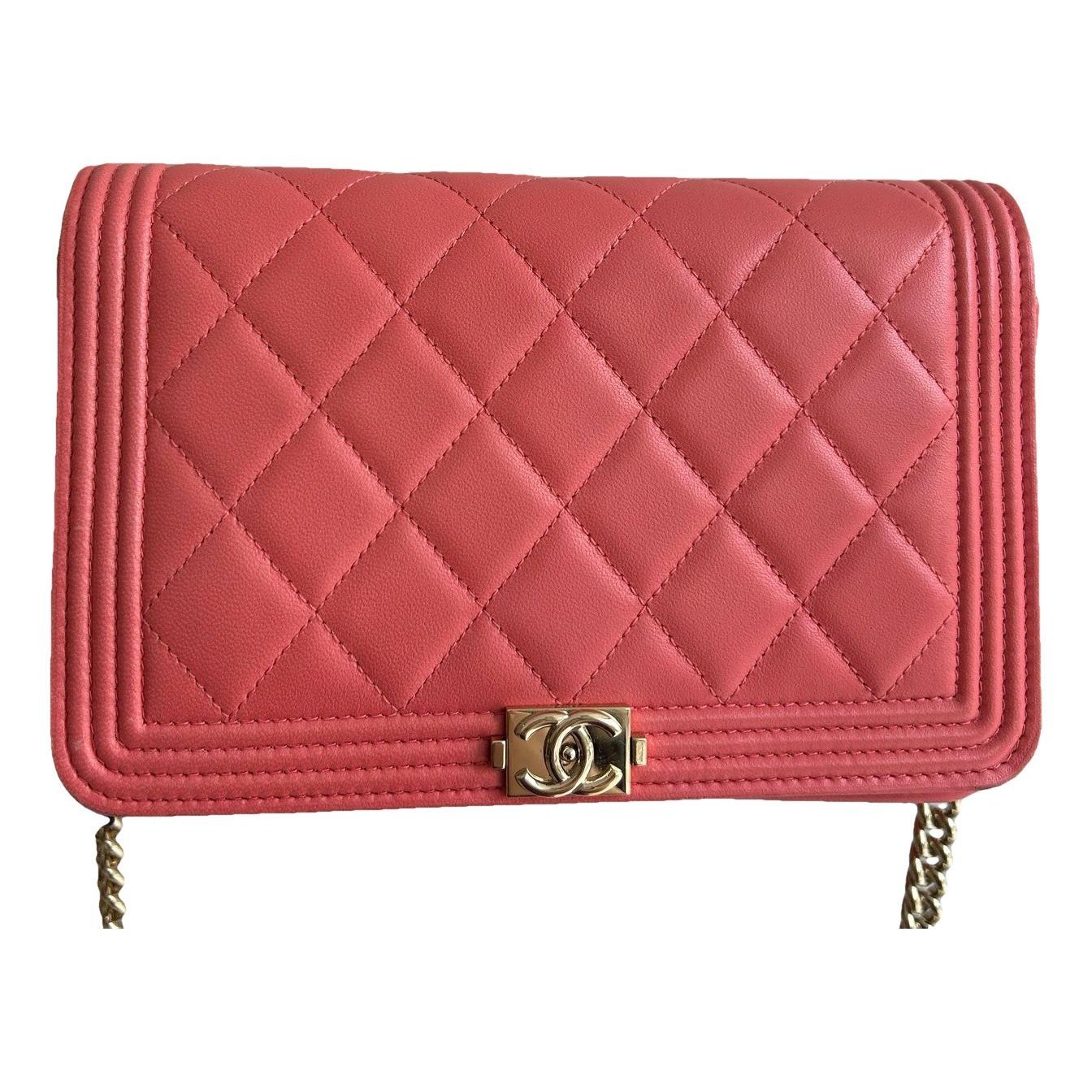 Boy leather crossbody bag