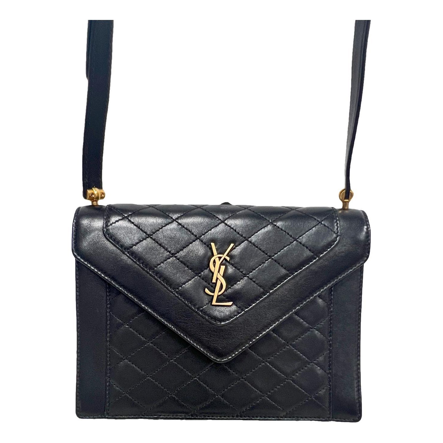 Envelope leather crossbody bag