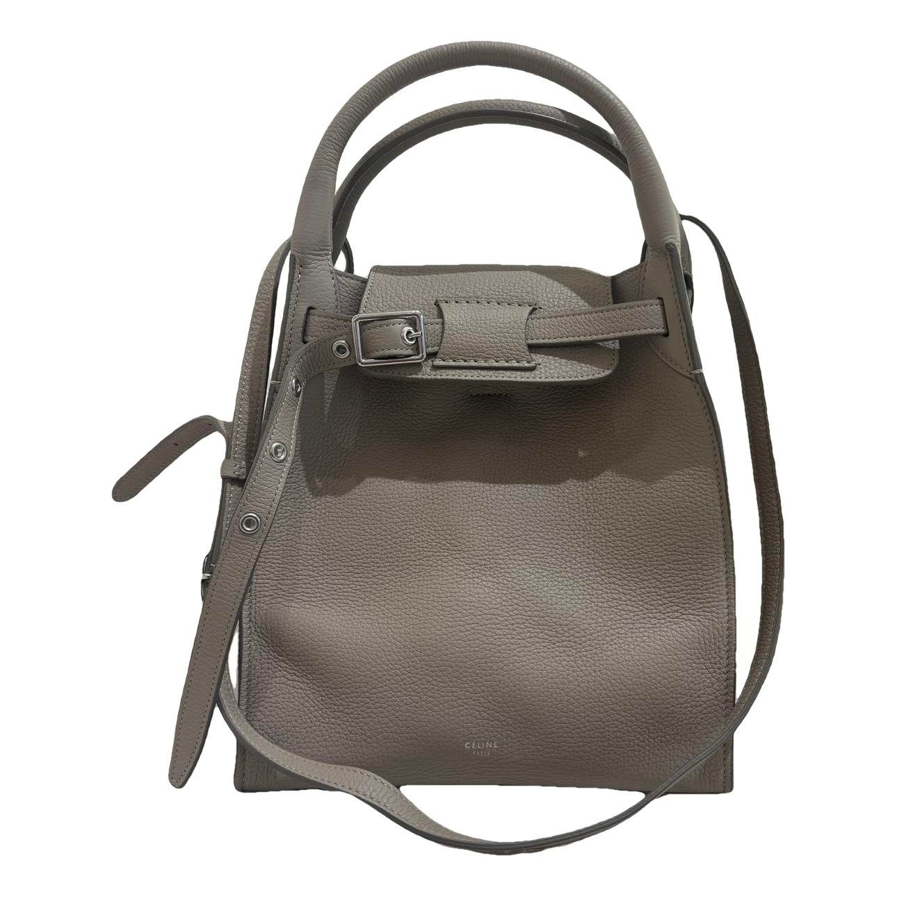 Big Bag leather handbag