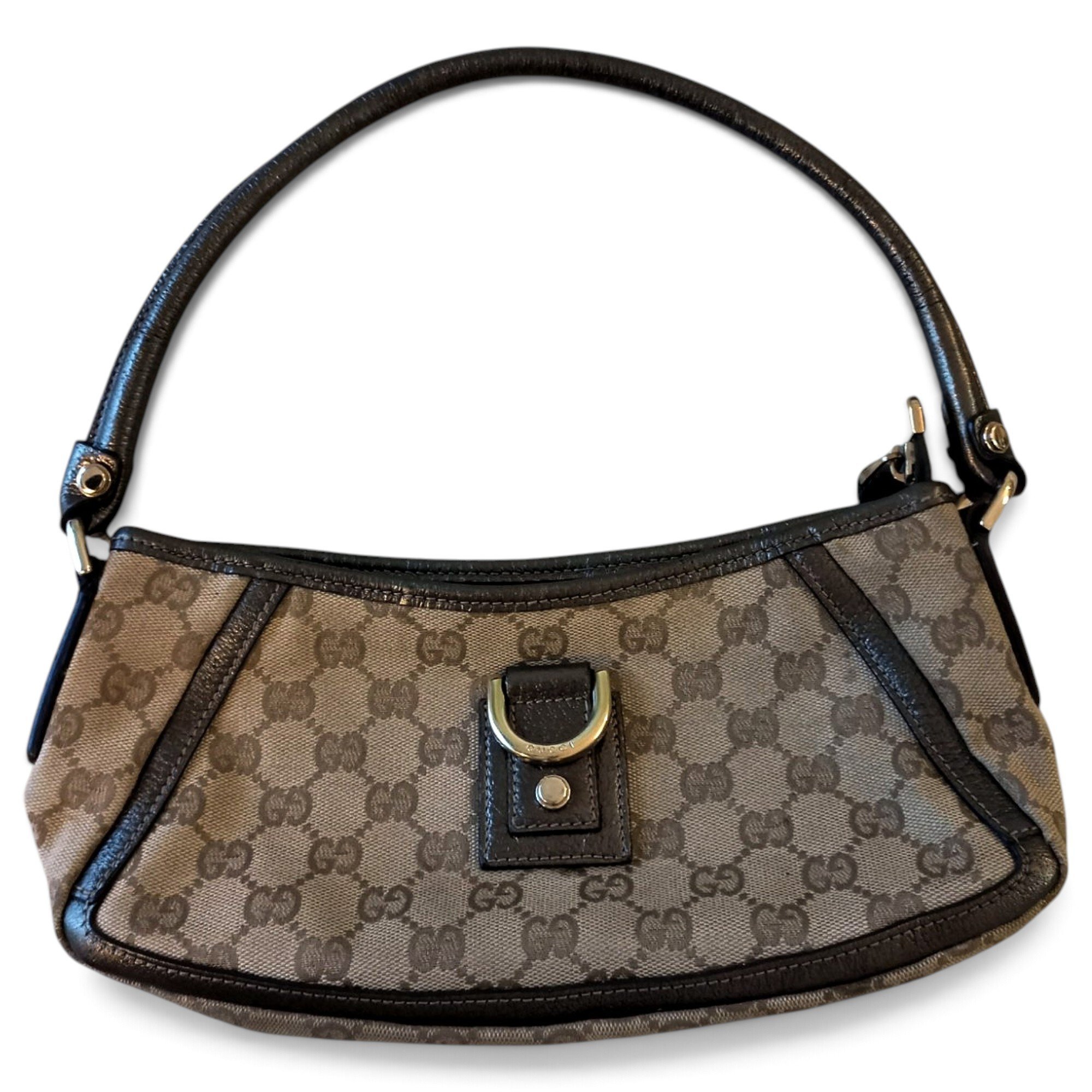 D-Ring leather handbag