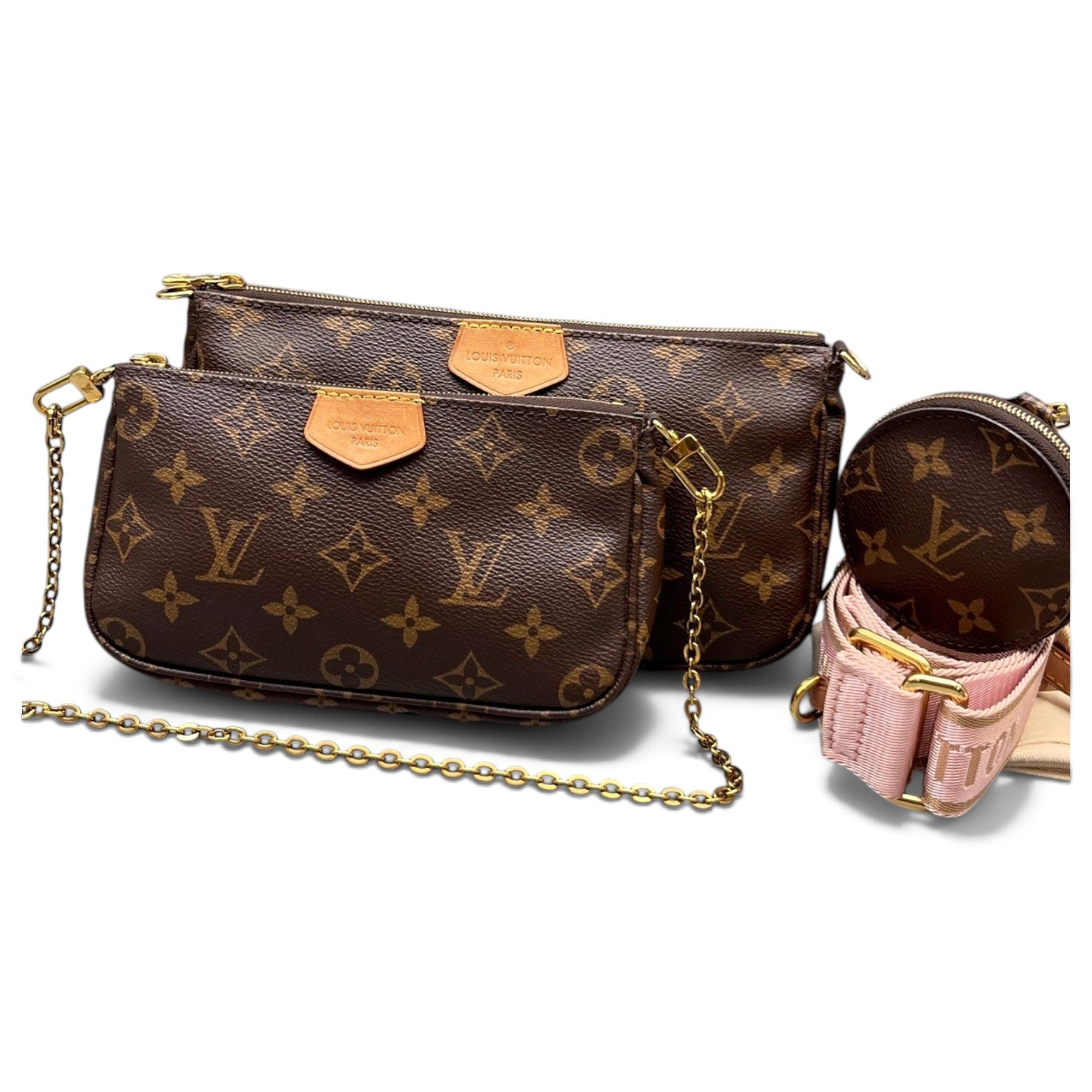 Multi Pochette Accessoires leather handbag