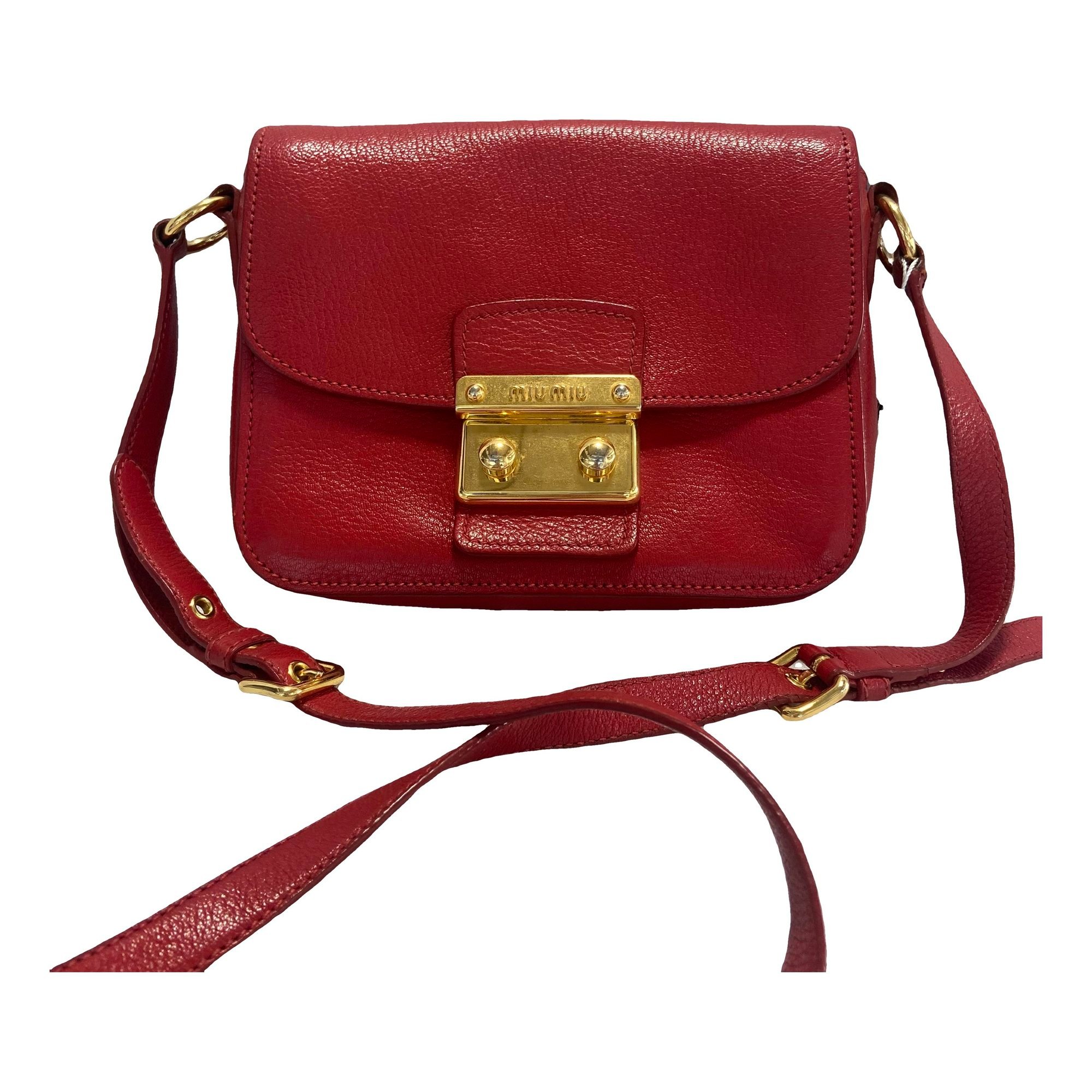 Leather crossbody bag