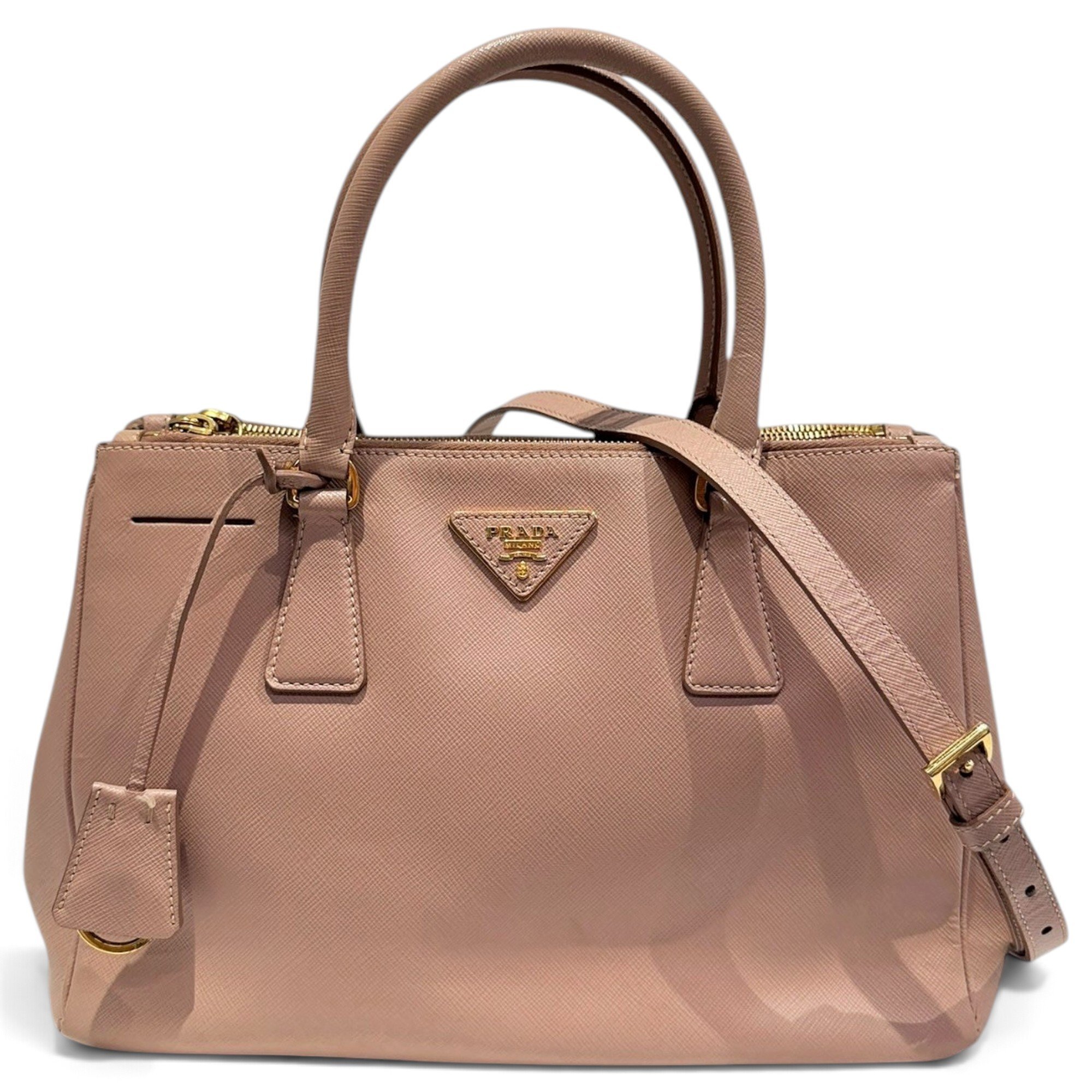 Galleria leather handbag