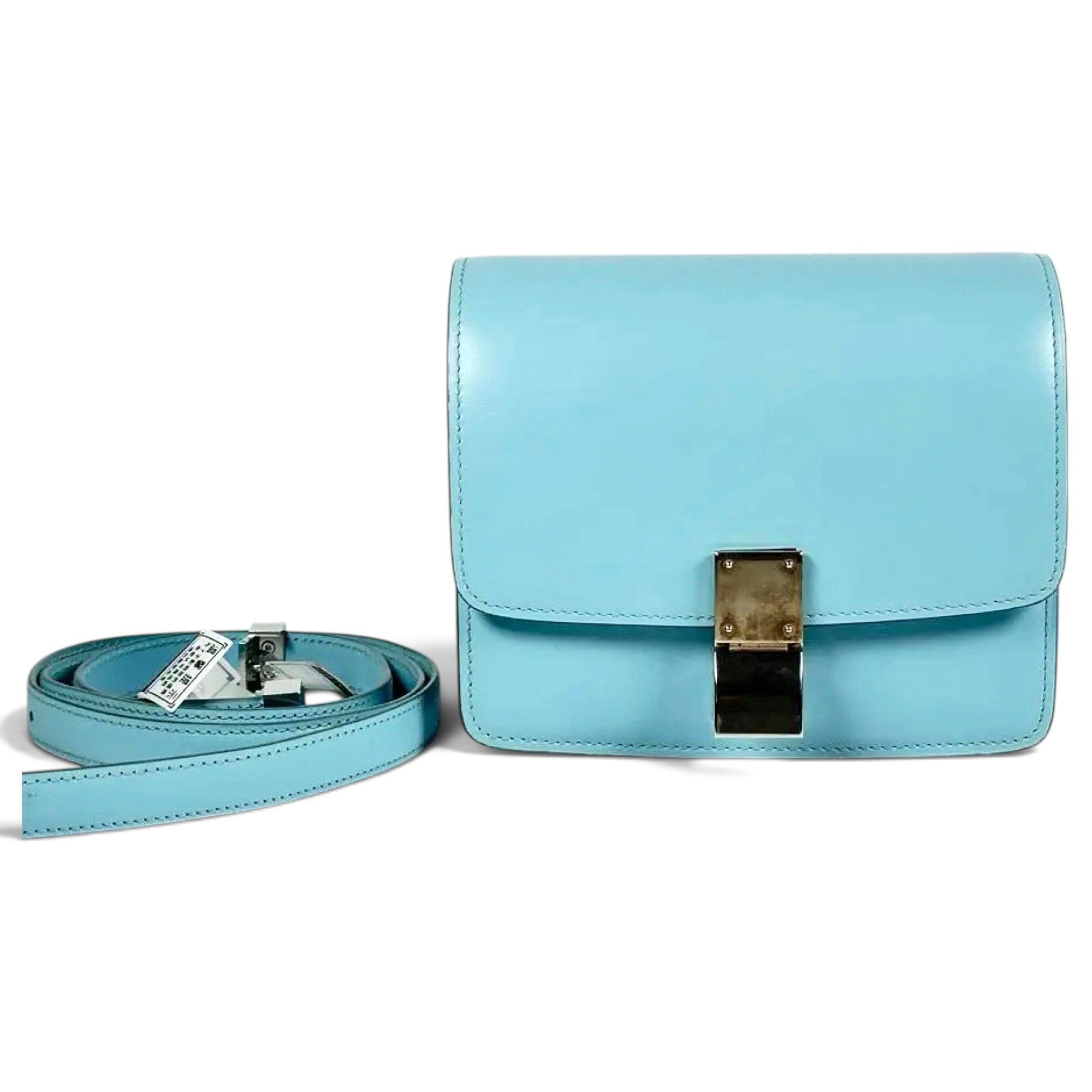 Classic leather crossbody bag