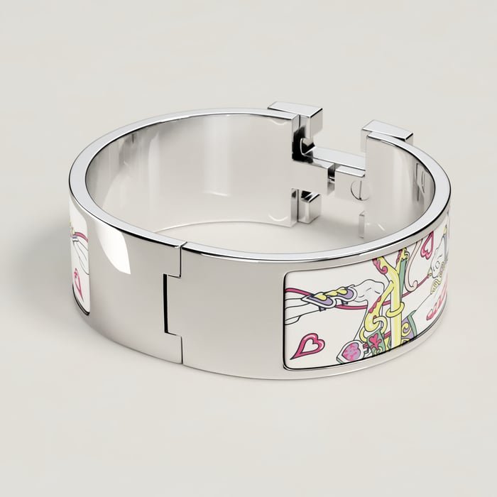 Jasmin Clic Clac H Harnais De Coeur Bracelet