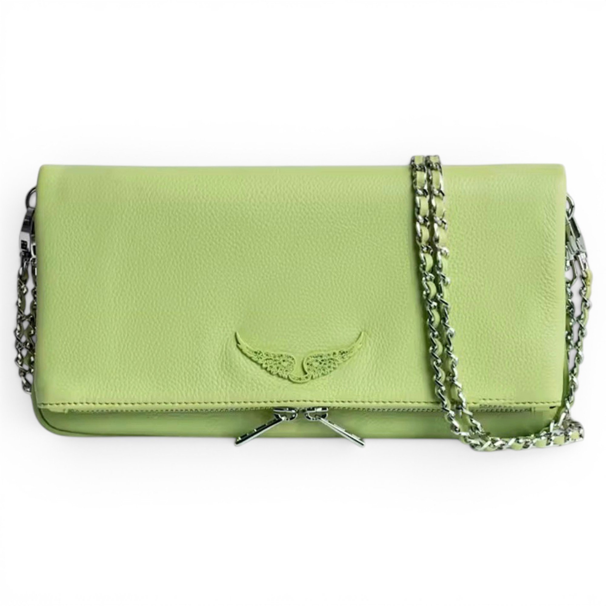 Rock leather crossbody bag