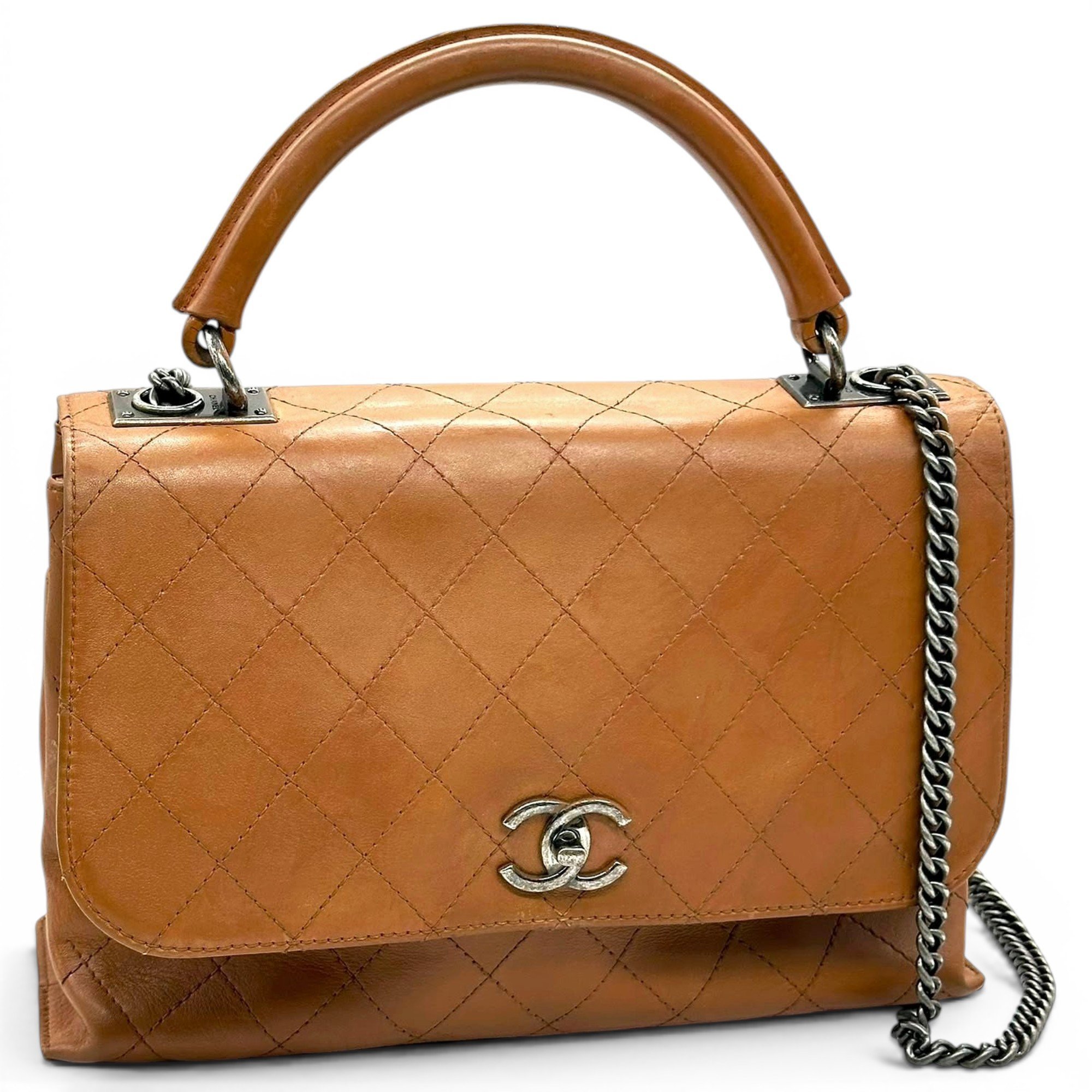 Leather handbag