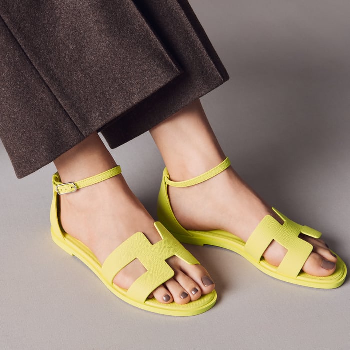 Jaune d'Orge Santorini Sandal