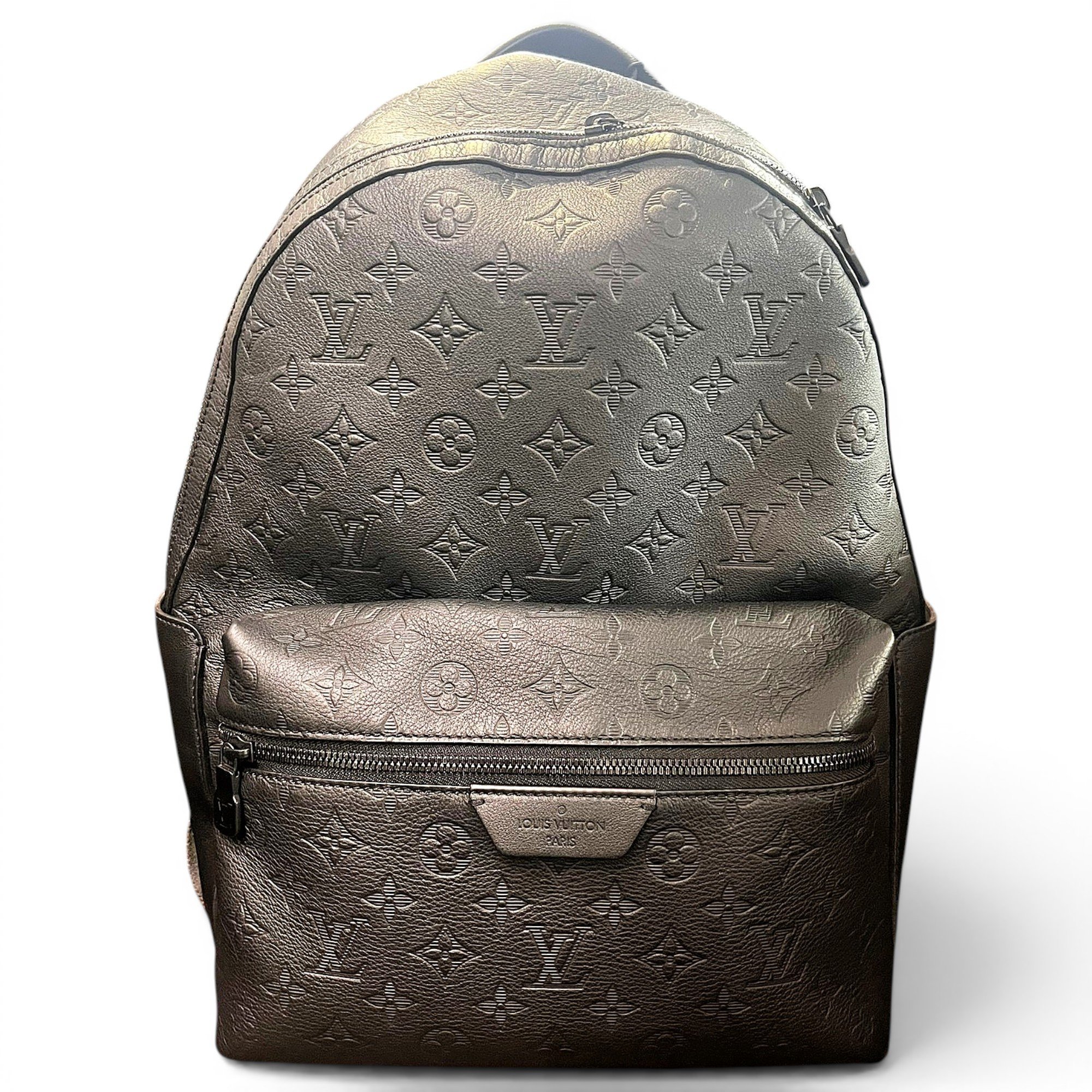 Leather backpack