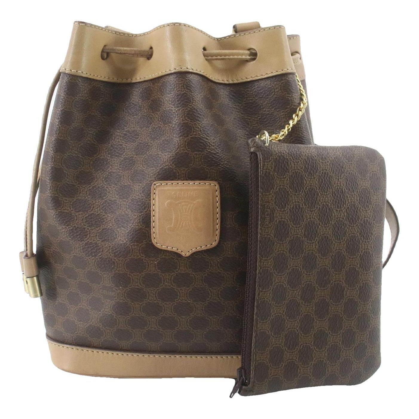 SAC SEAU leather handbag
