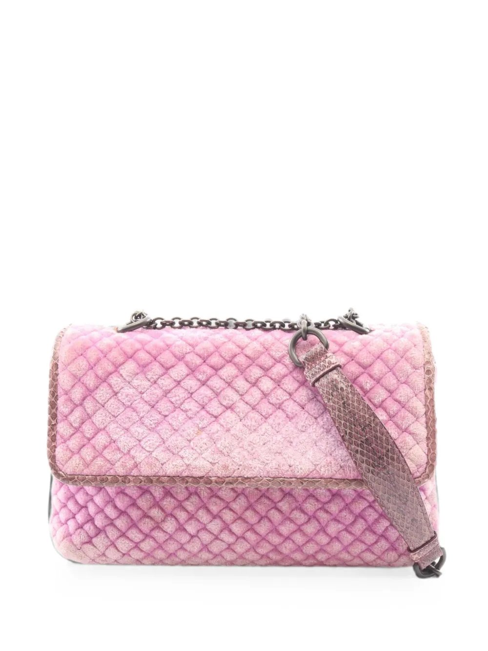 2000s Intrecciato chain shoulder bag