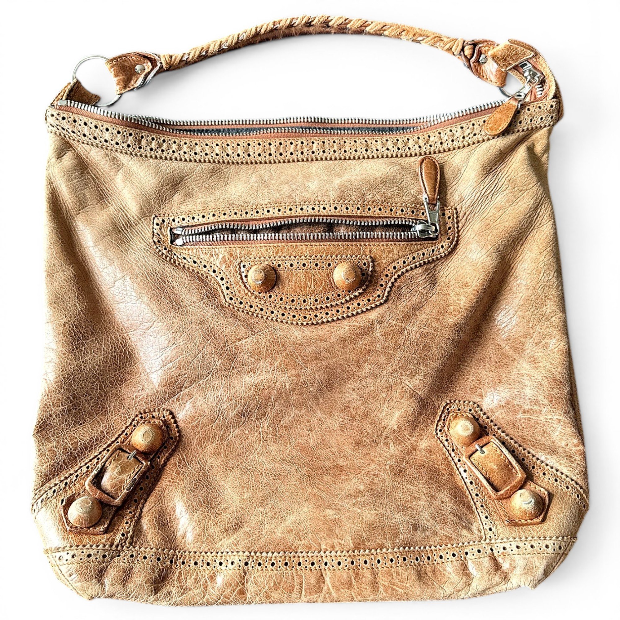 Day leather handbag