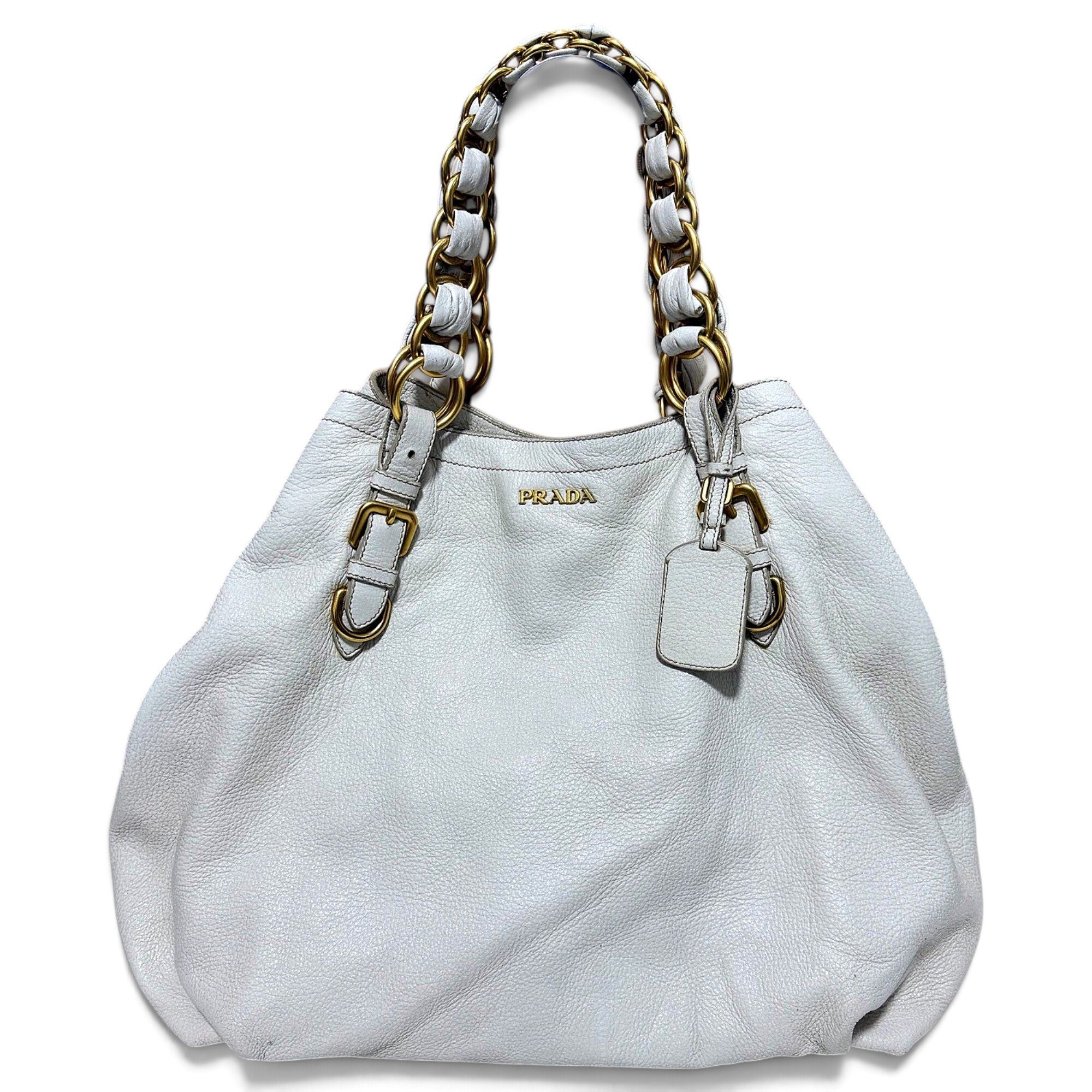 Leather tote
