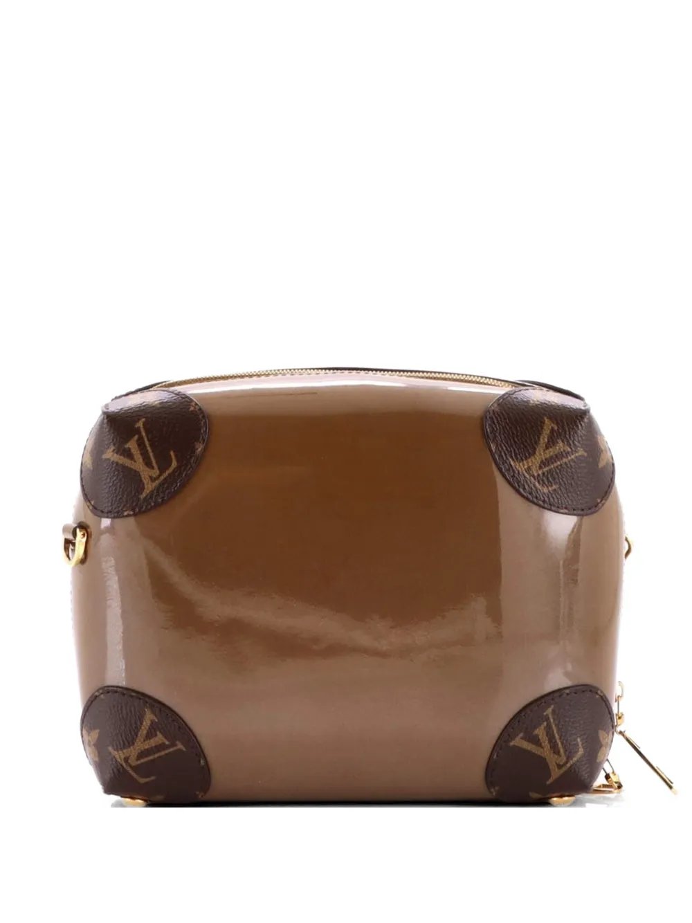 Venice Handbag Vernis with Monogram Canvas crossbody bag