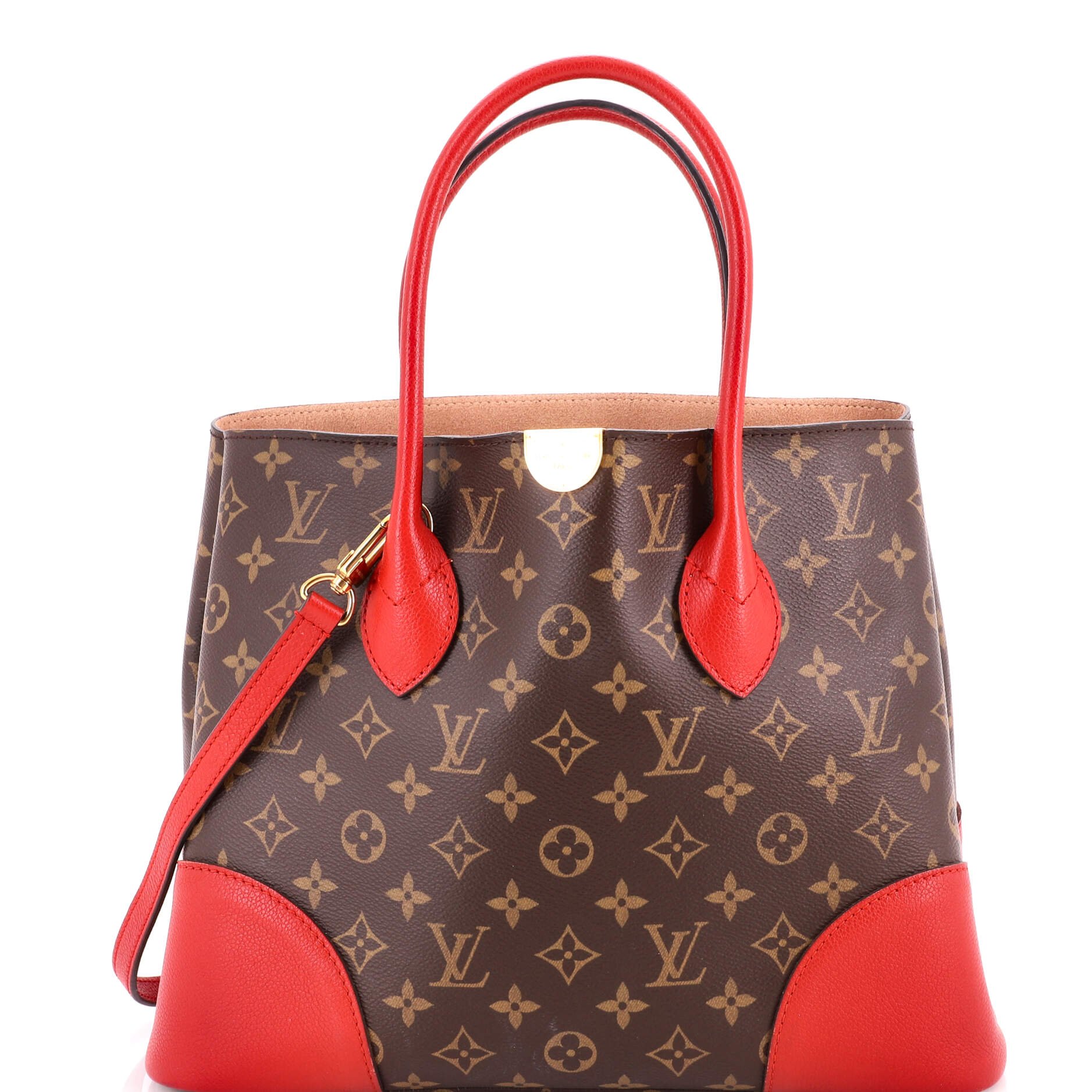 Flandrin Handbag Monogram Canvas and Leather