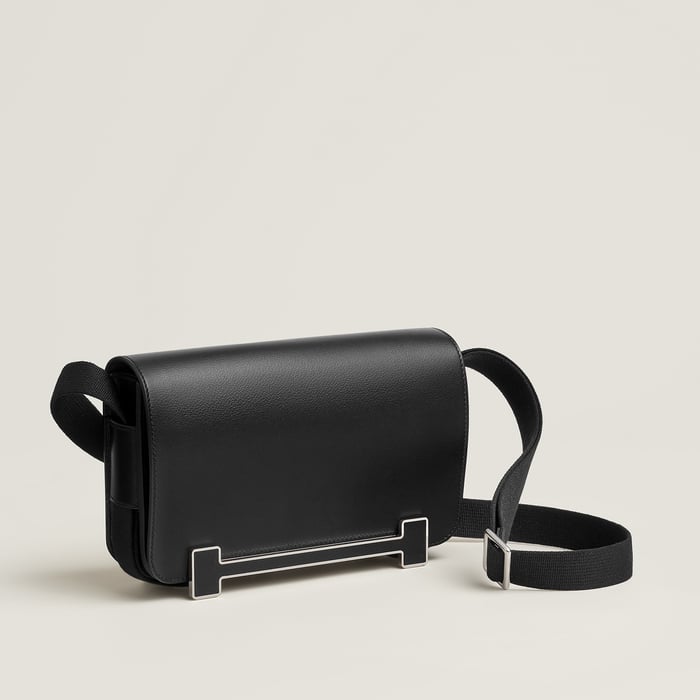 Noir Hermès Geta Slim Bag