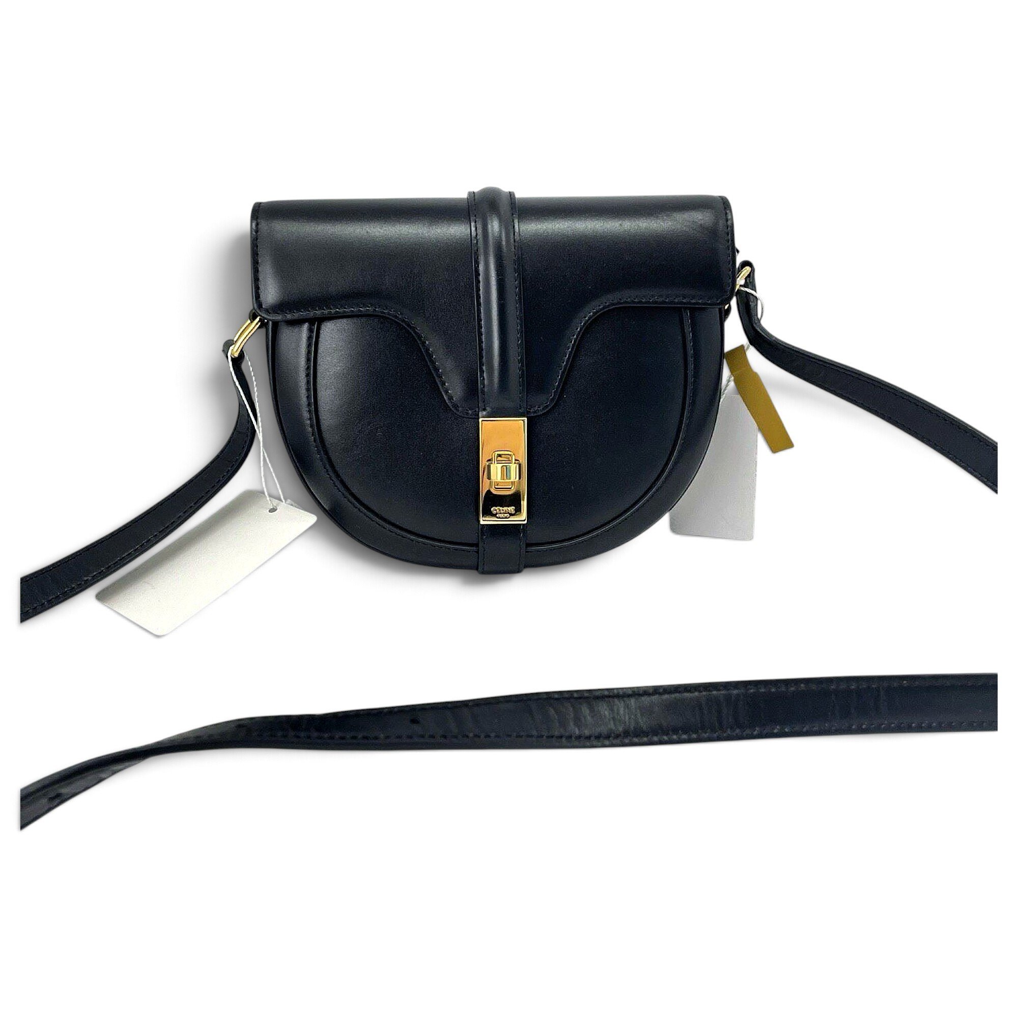 SAC 16 BESACE leather crossbody bag