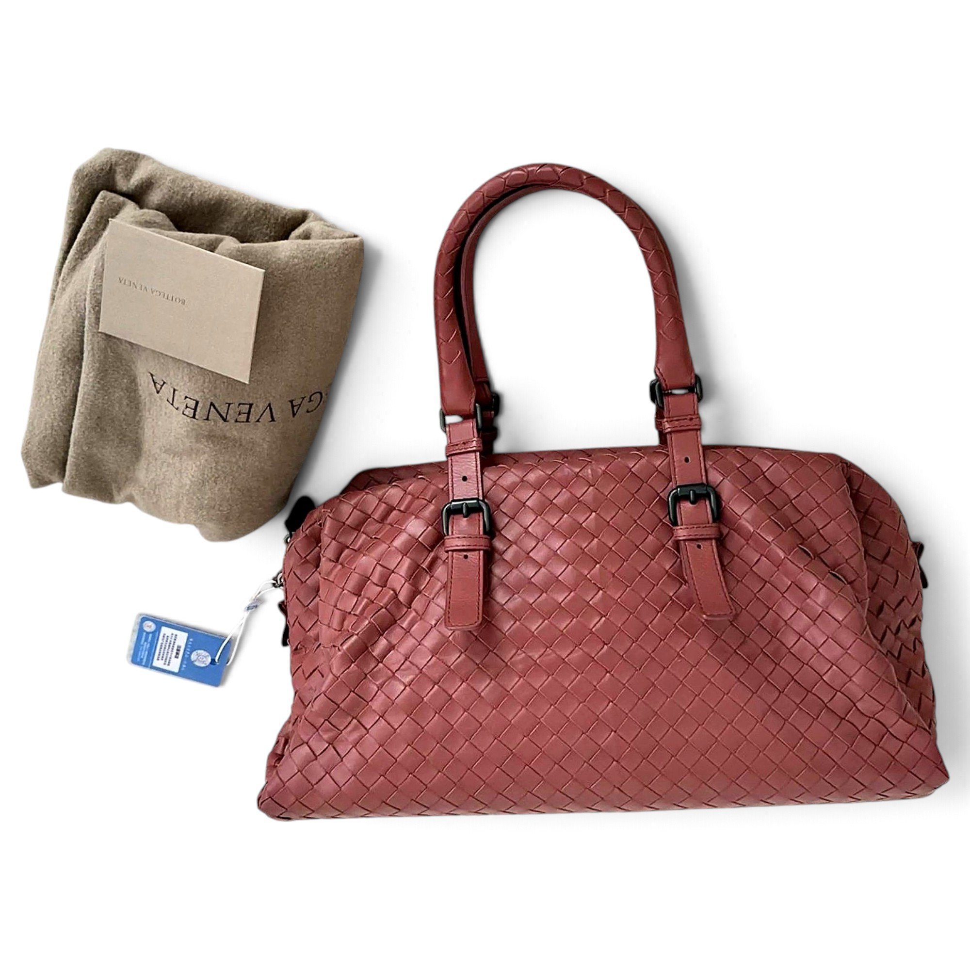 Leather handbag