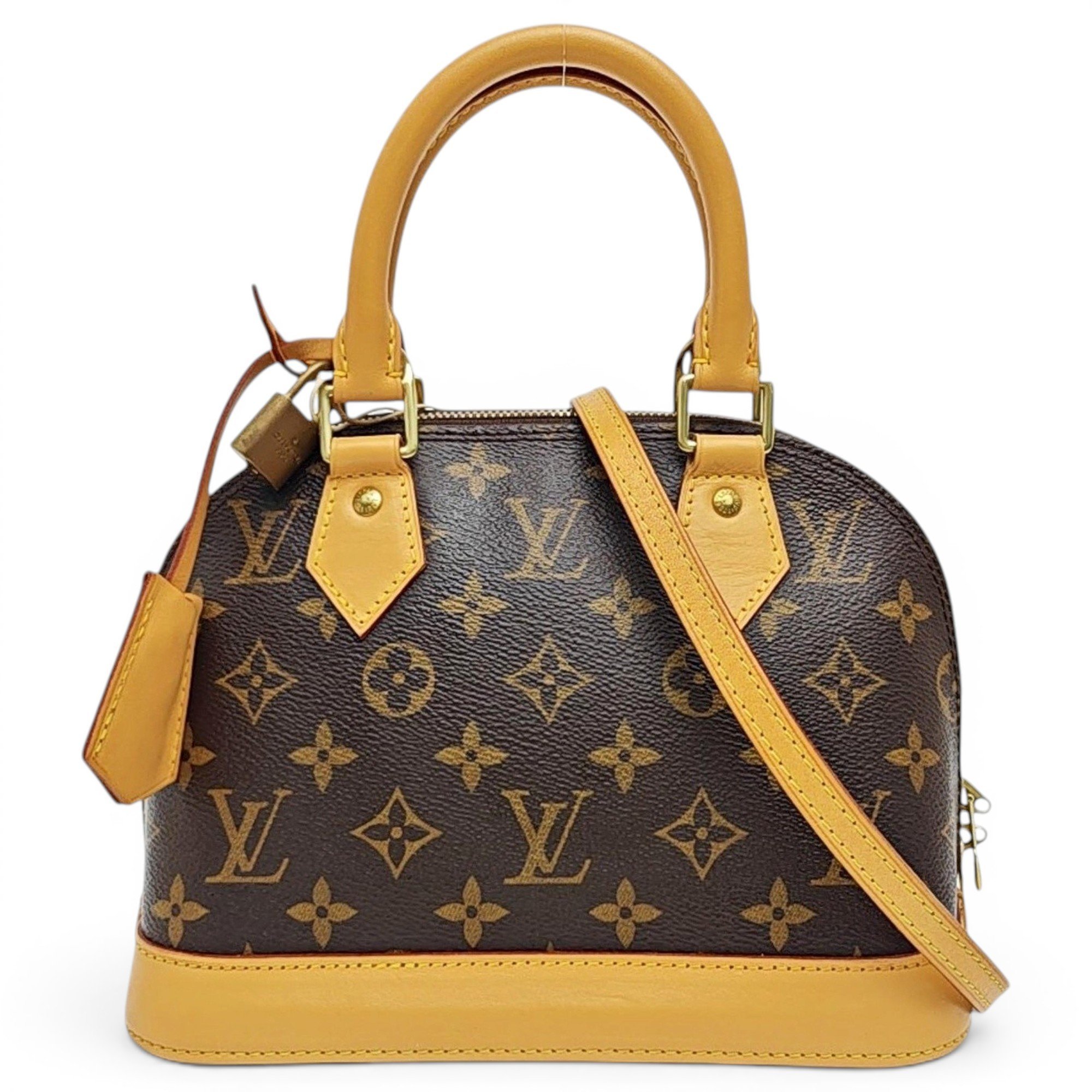 Alma leather handbag