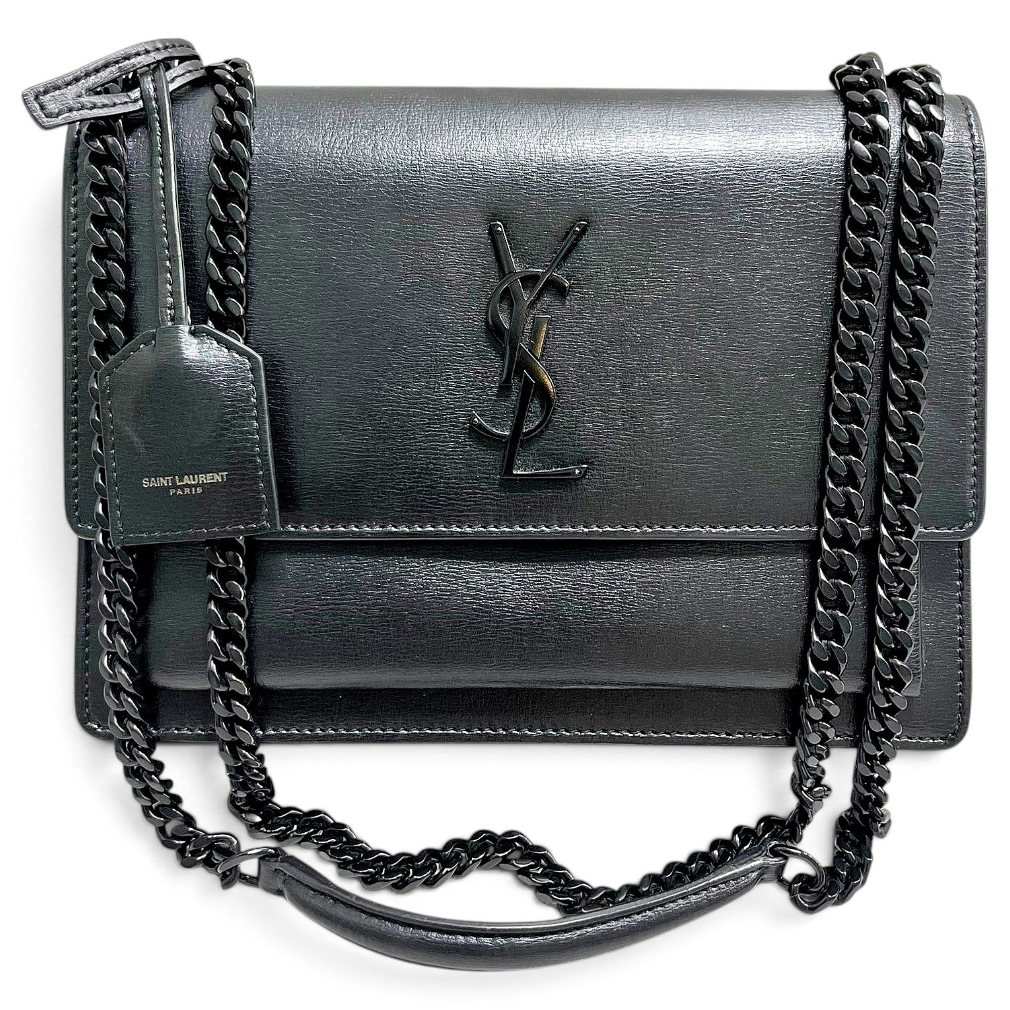 Sunset leather handbag