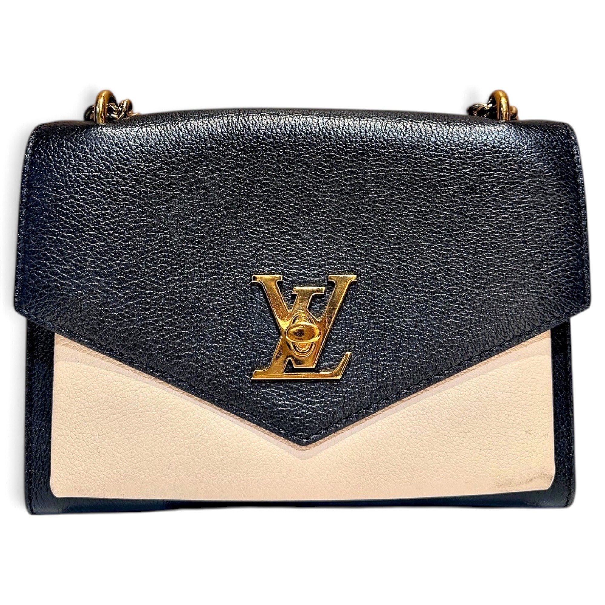 Louis Vuitton Mylockme leather handbag