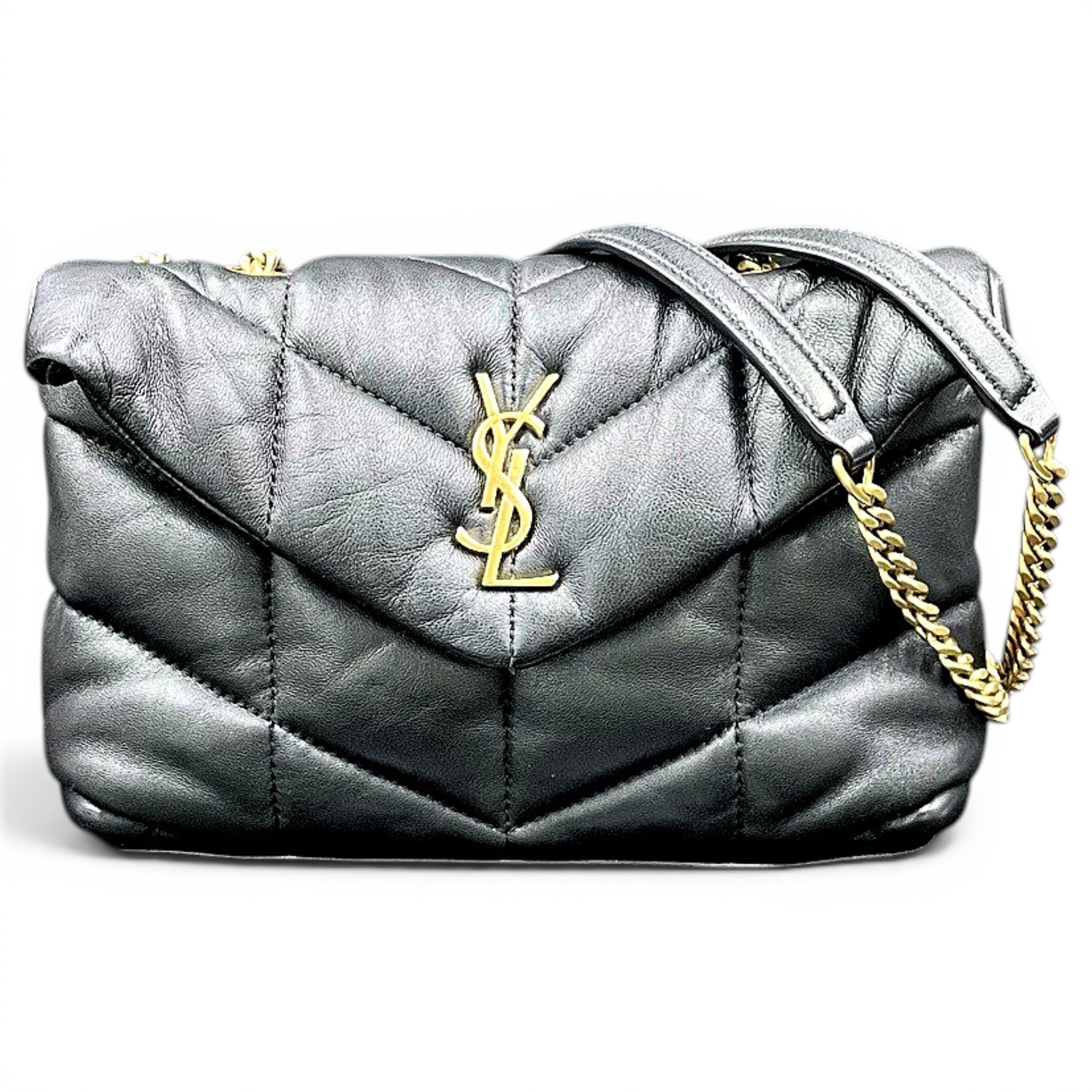 Loulou Puffer leather handbag