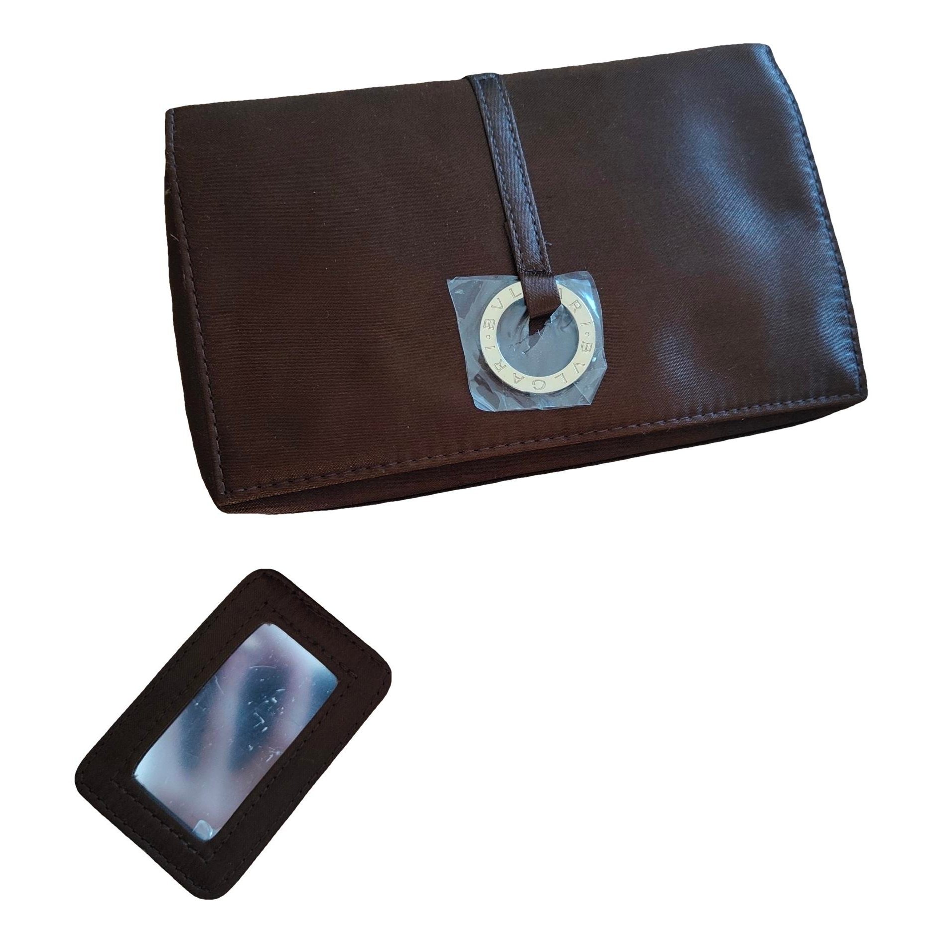 Silk clutch bag