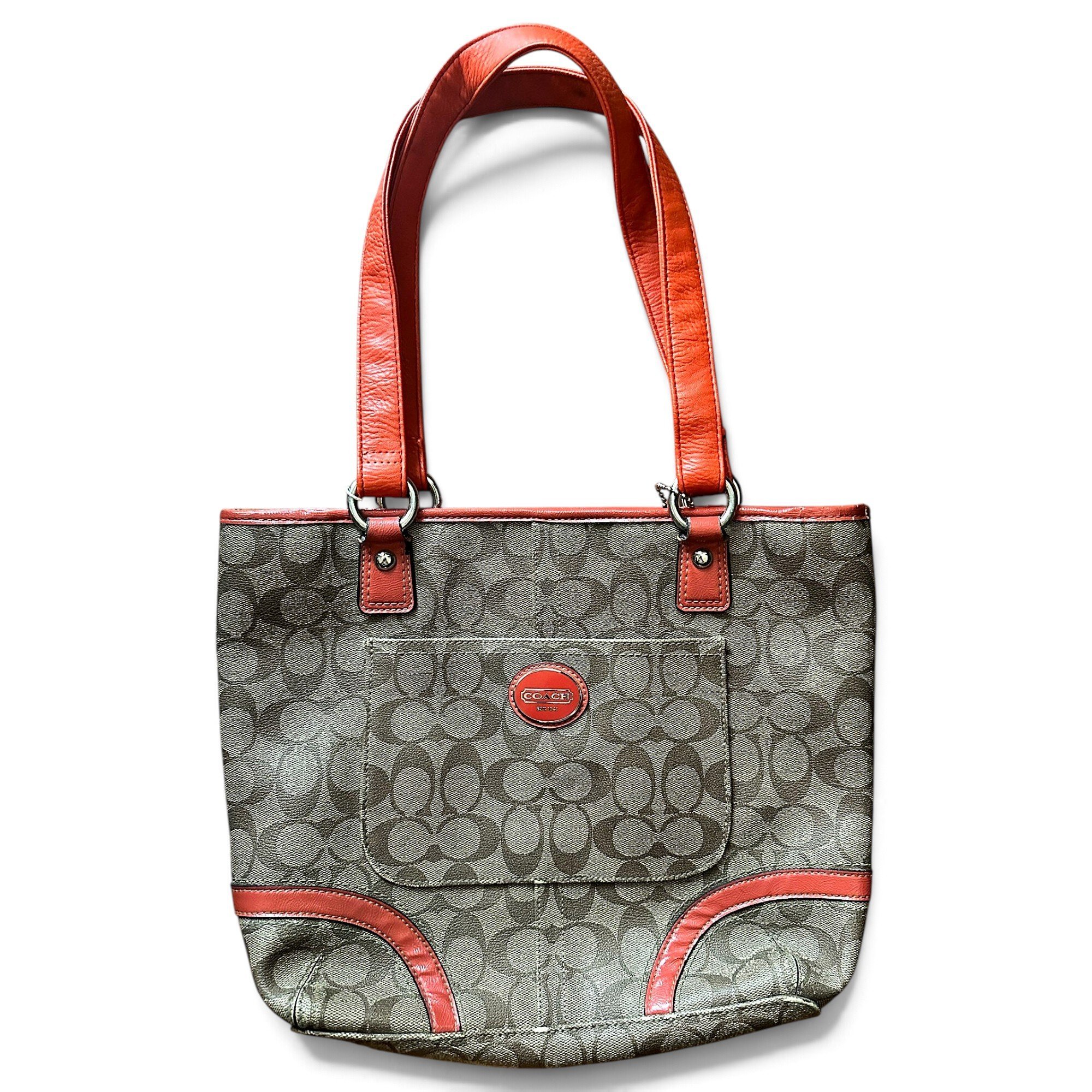 CITY ZIP TOTE leather tote