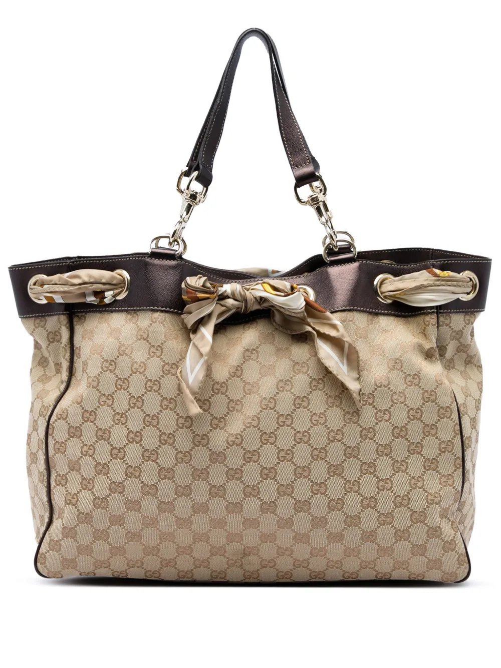 2016-2026 Large GG Canvas Positano tote bag