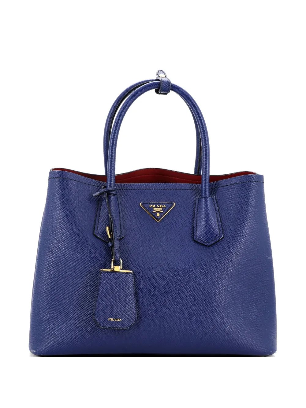 Cuir Double Saffiano Leather Medium tote bag