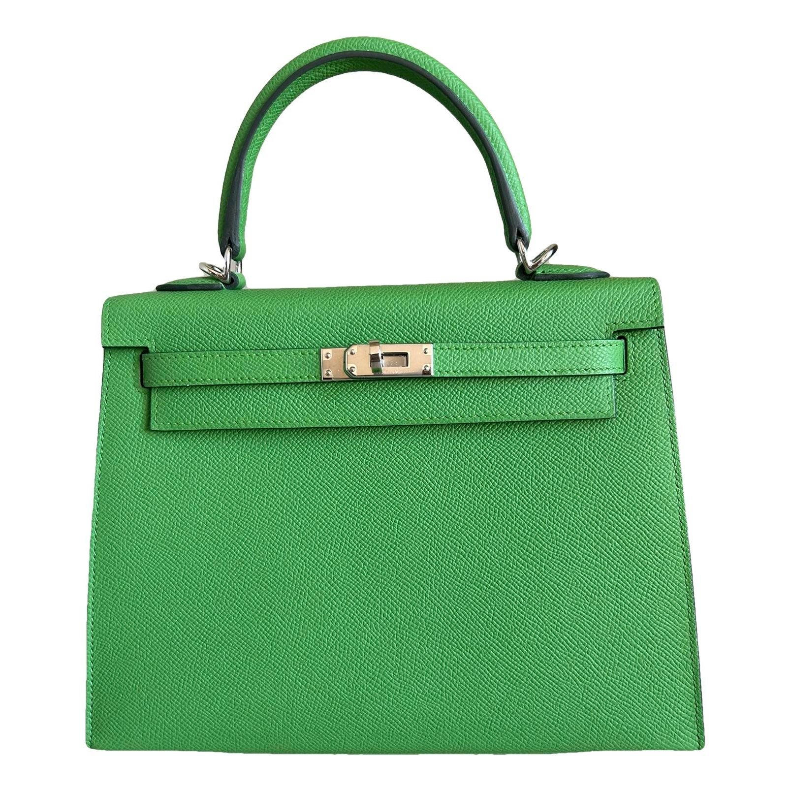 Kelly 25 leather handbag
