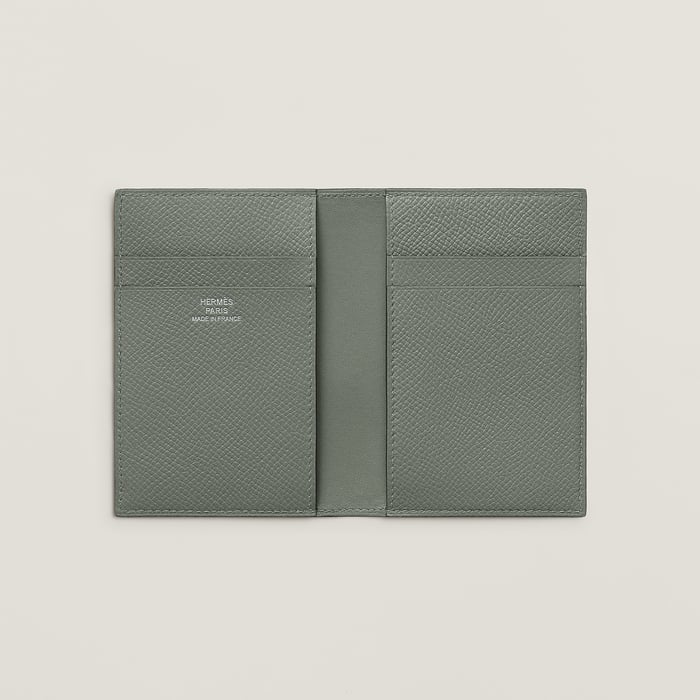 Vert Amande Mc² Euclide Card Holder
