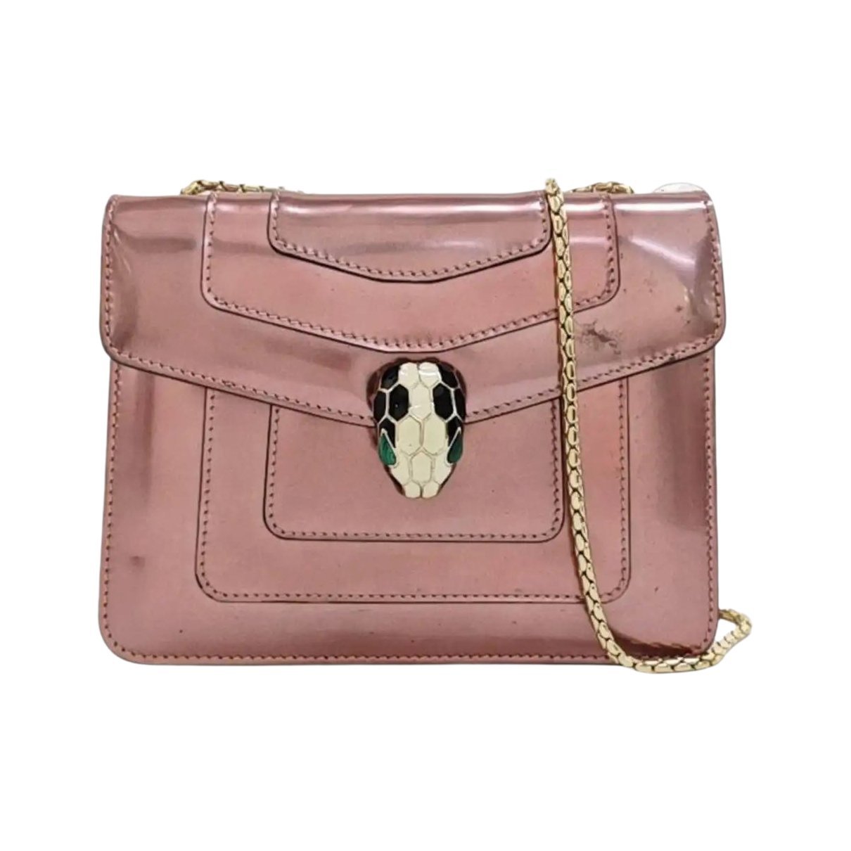 Patent leather crossbody bag