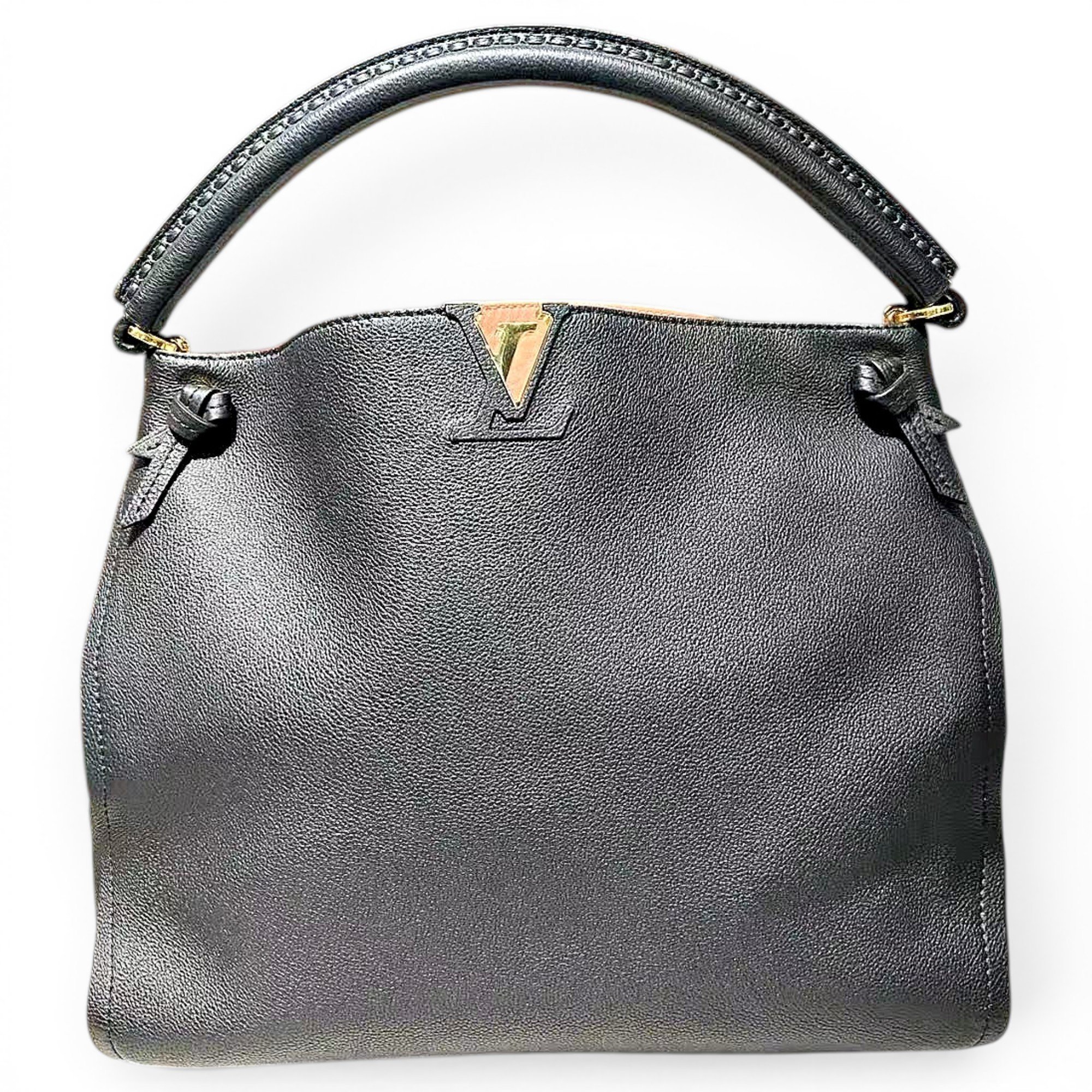 Capucines leather handbag